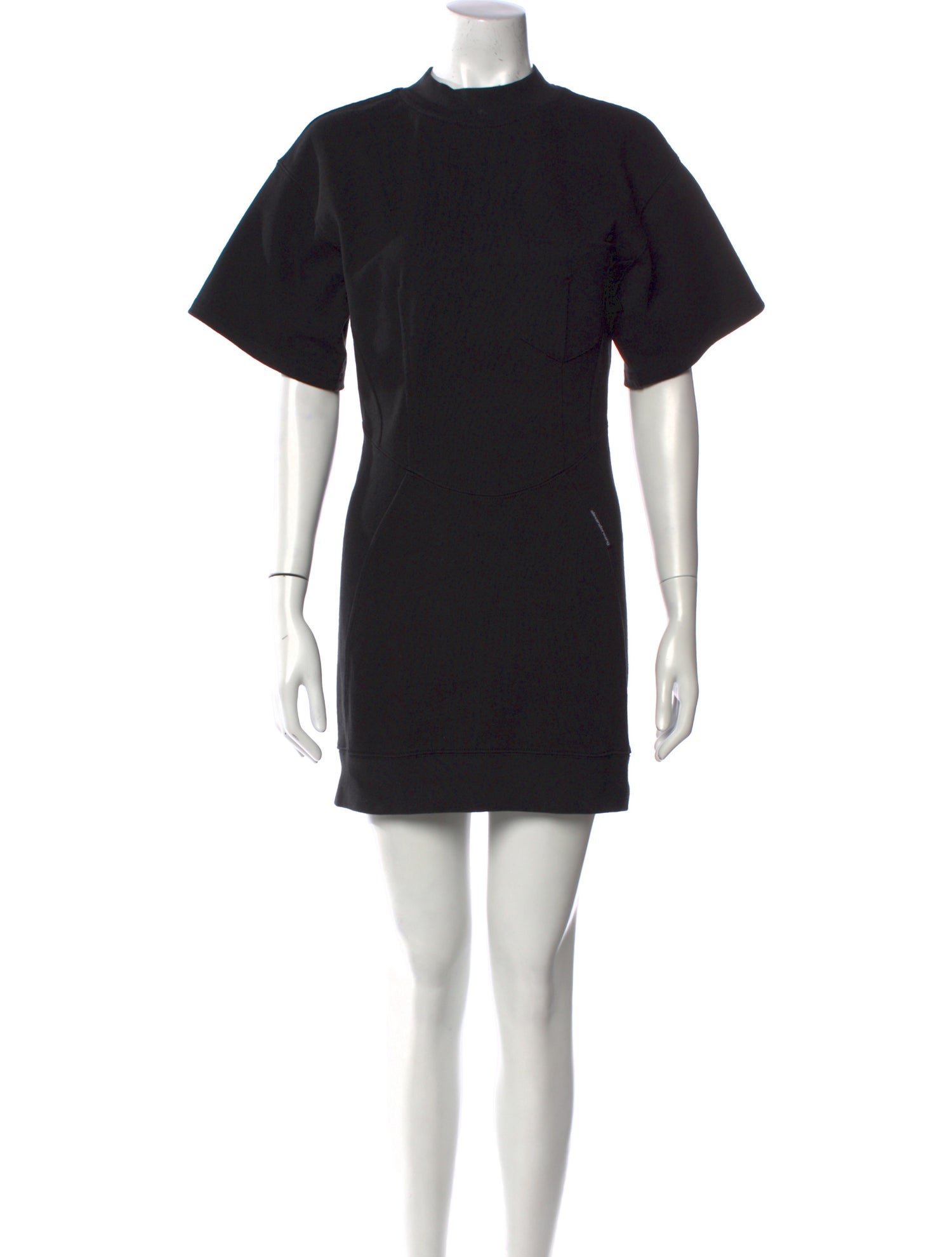 Alexanderwang.T Mock Neck Mini Dress