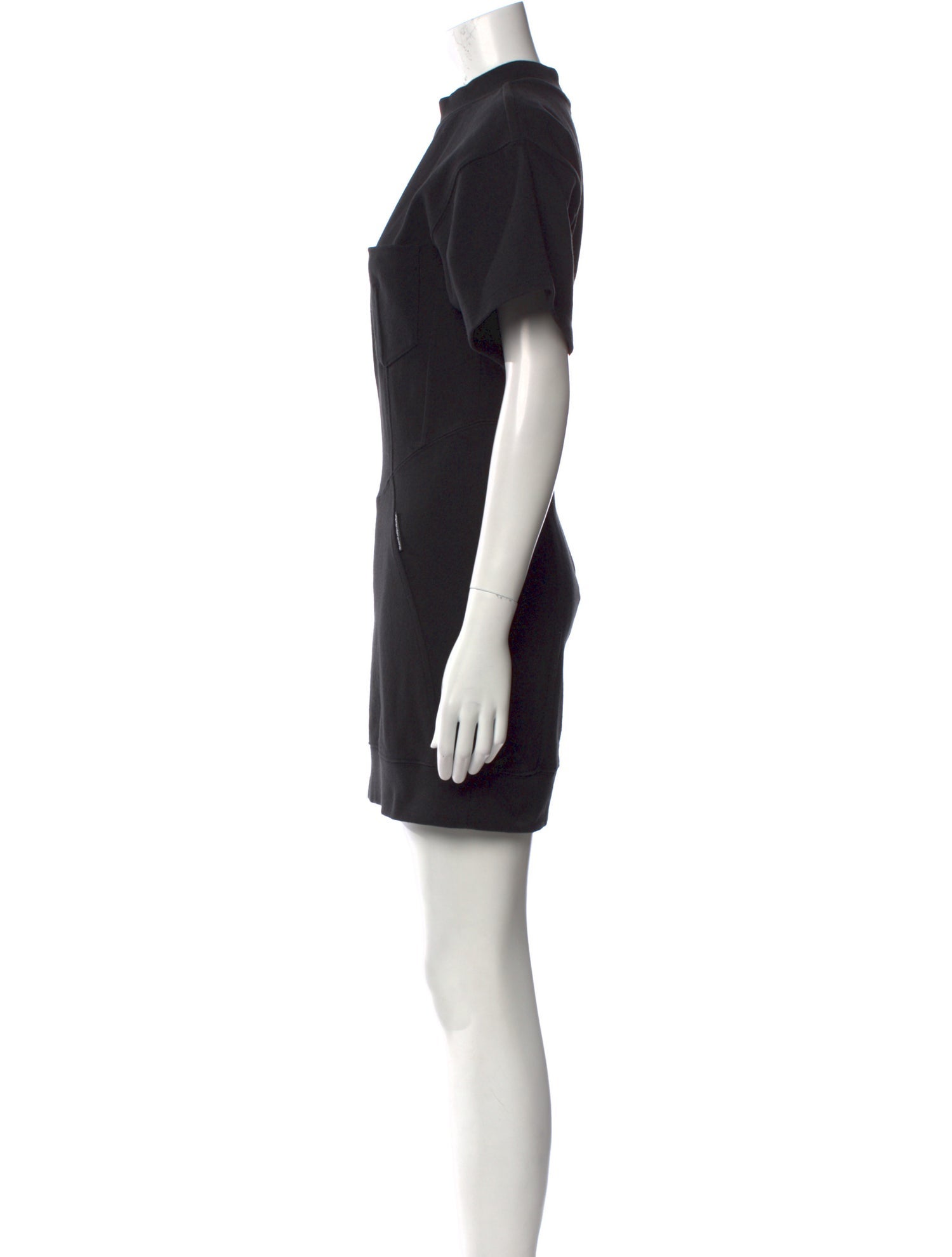 Alexanderwang.T Mock Neck Mini Dress
