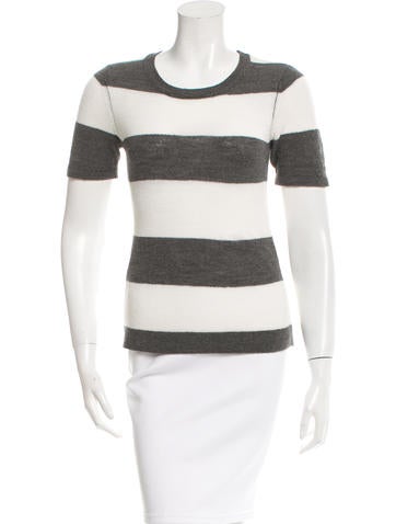 Adam Striped Knit Top
