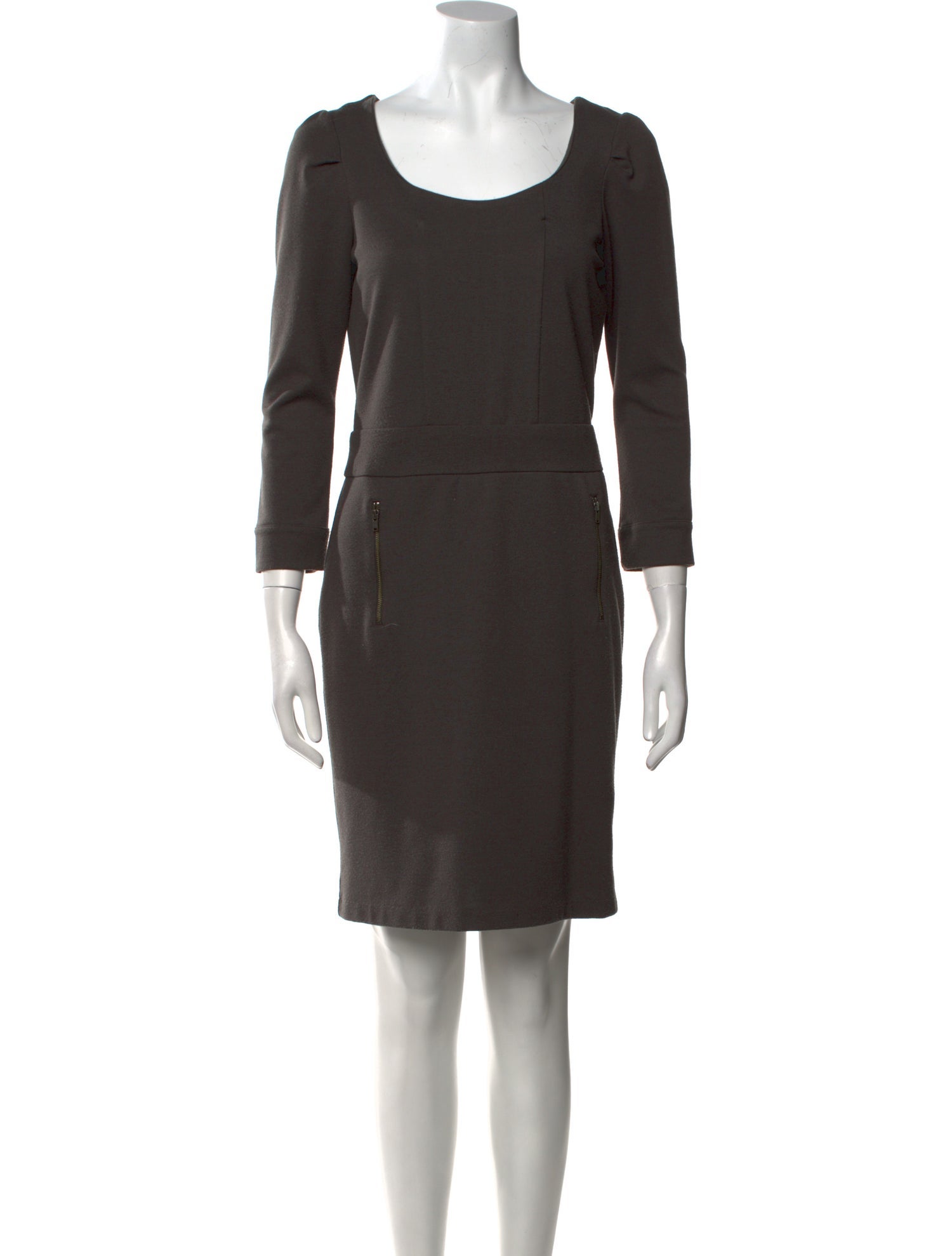 ADAM Scoop Neck Mini Dress