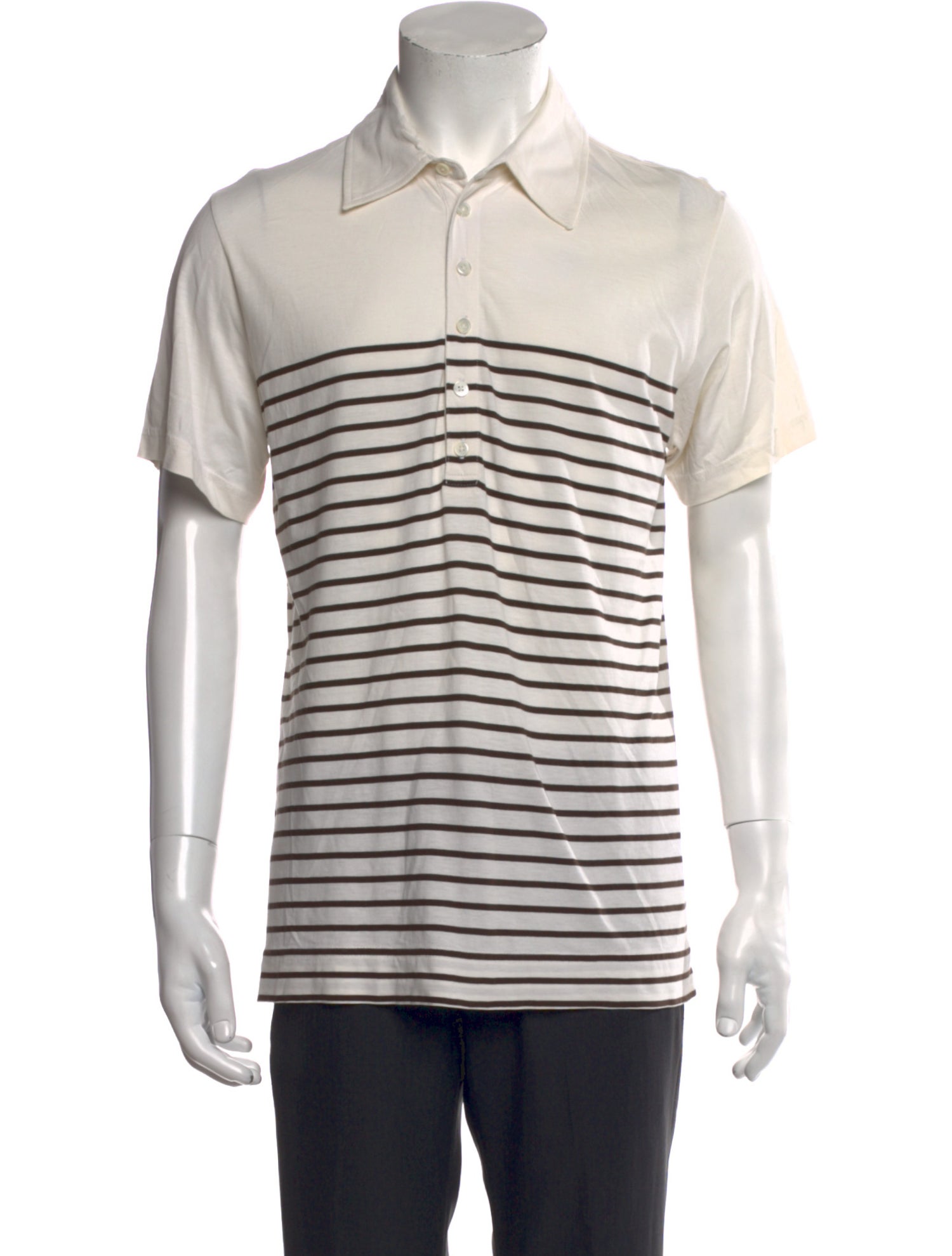 ADAM Striped Short Sleeve Shirt