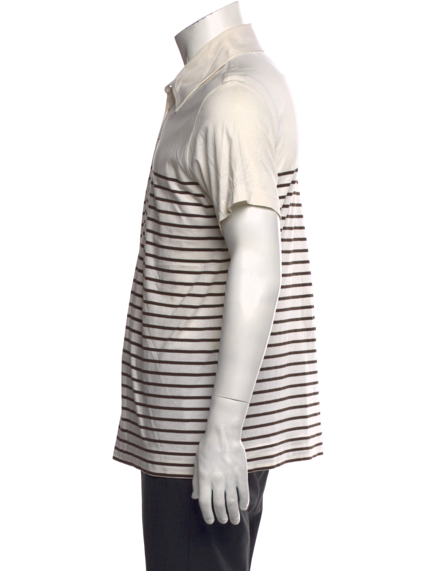 ADAM Striped Short Sleeve Shirt