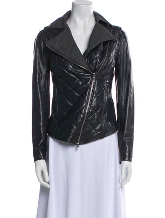 ADAM Leather Biker Jacket