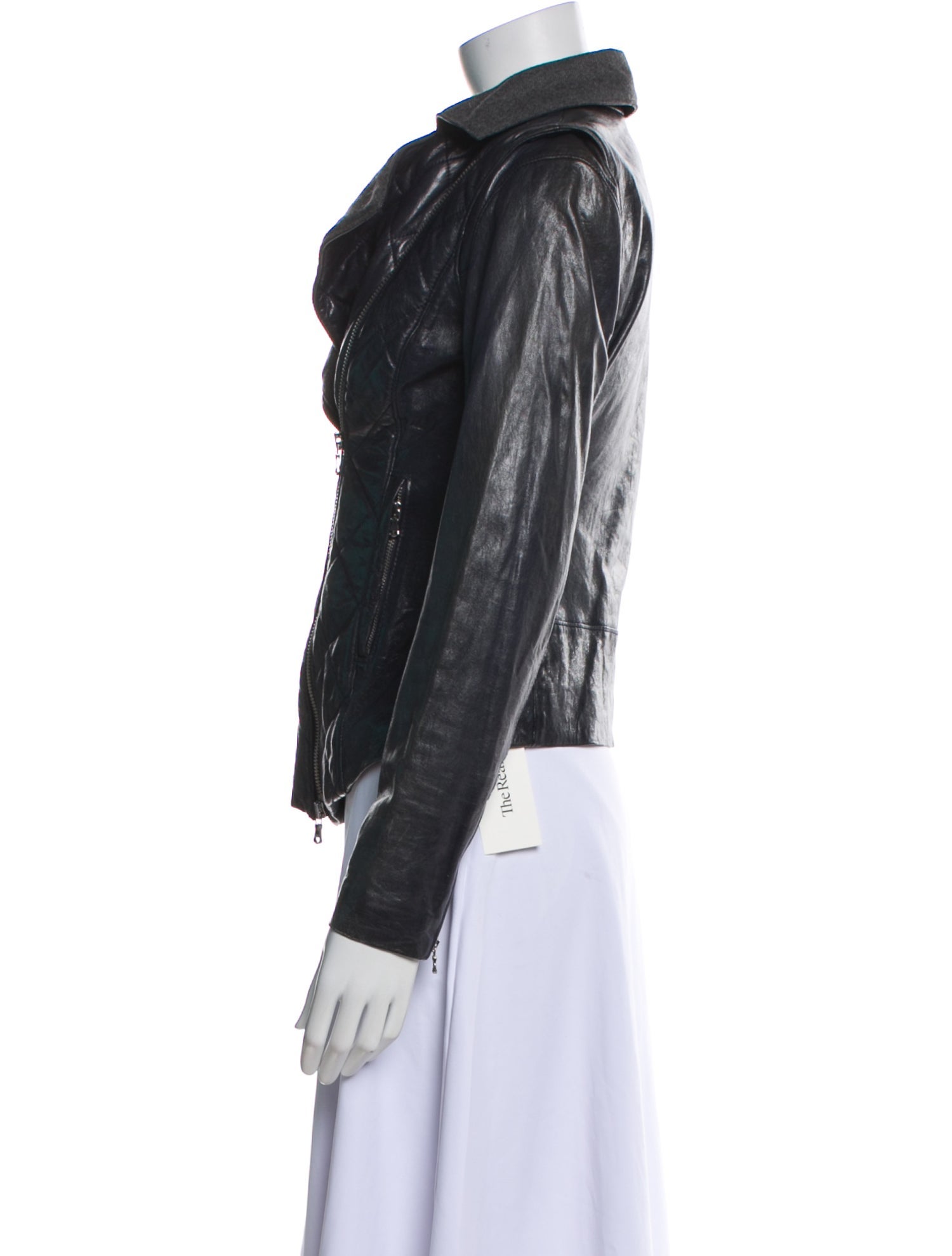 ADAM Leather Biker Jacket