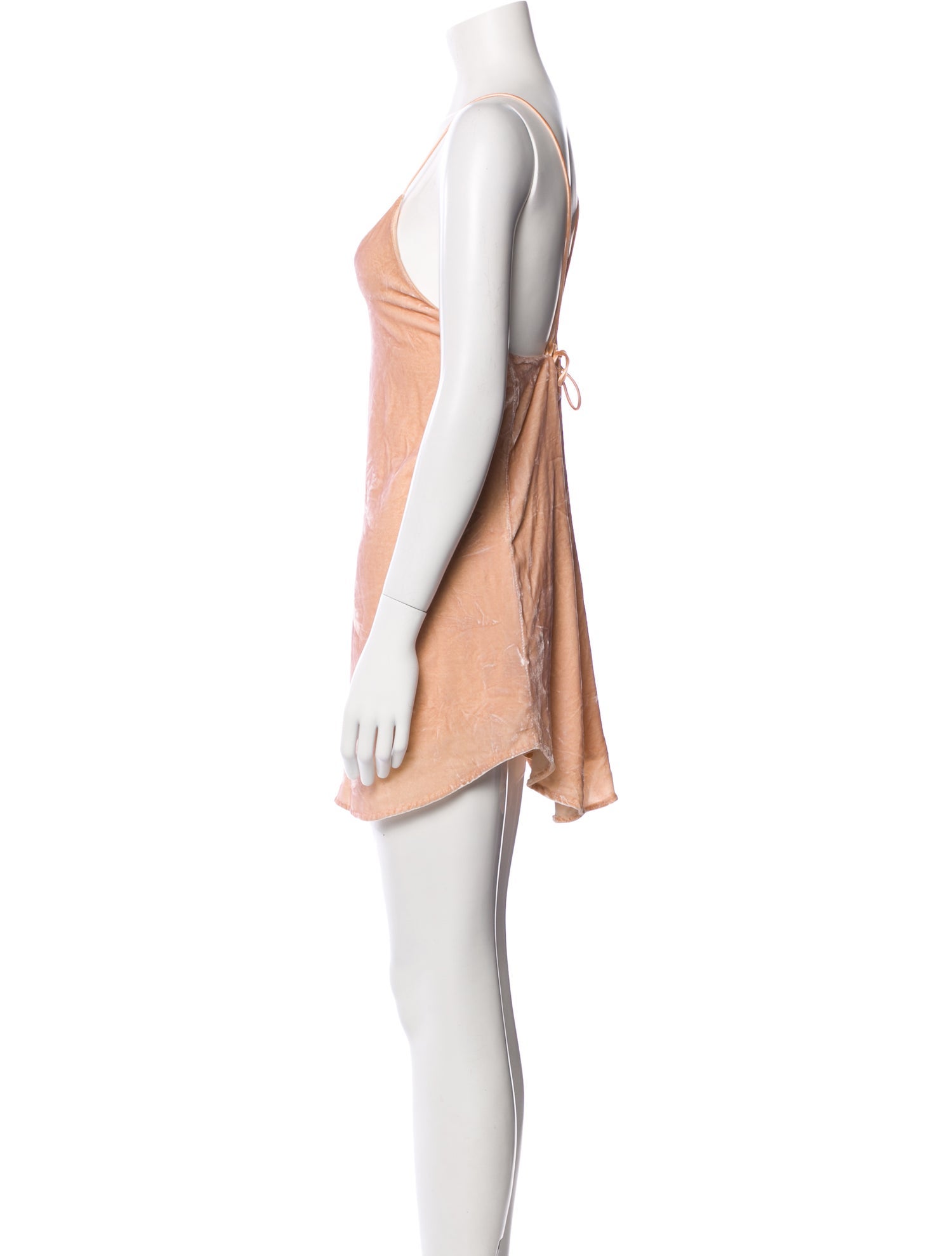 Are You Am I V-Neck Mini Dress