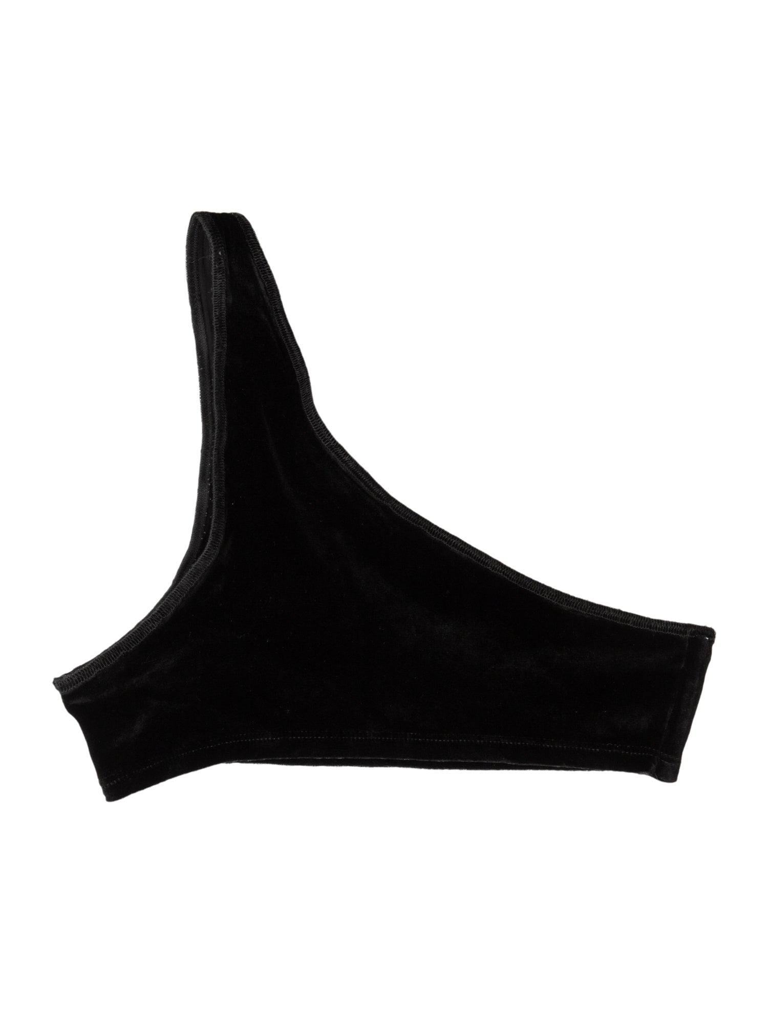 Are You Am I One-Shoulder Sleeveless Crop Top