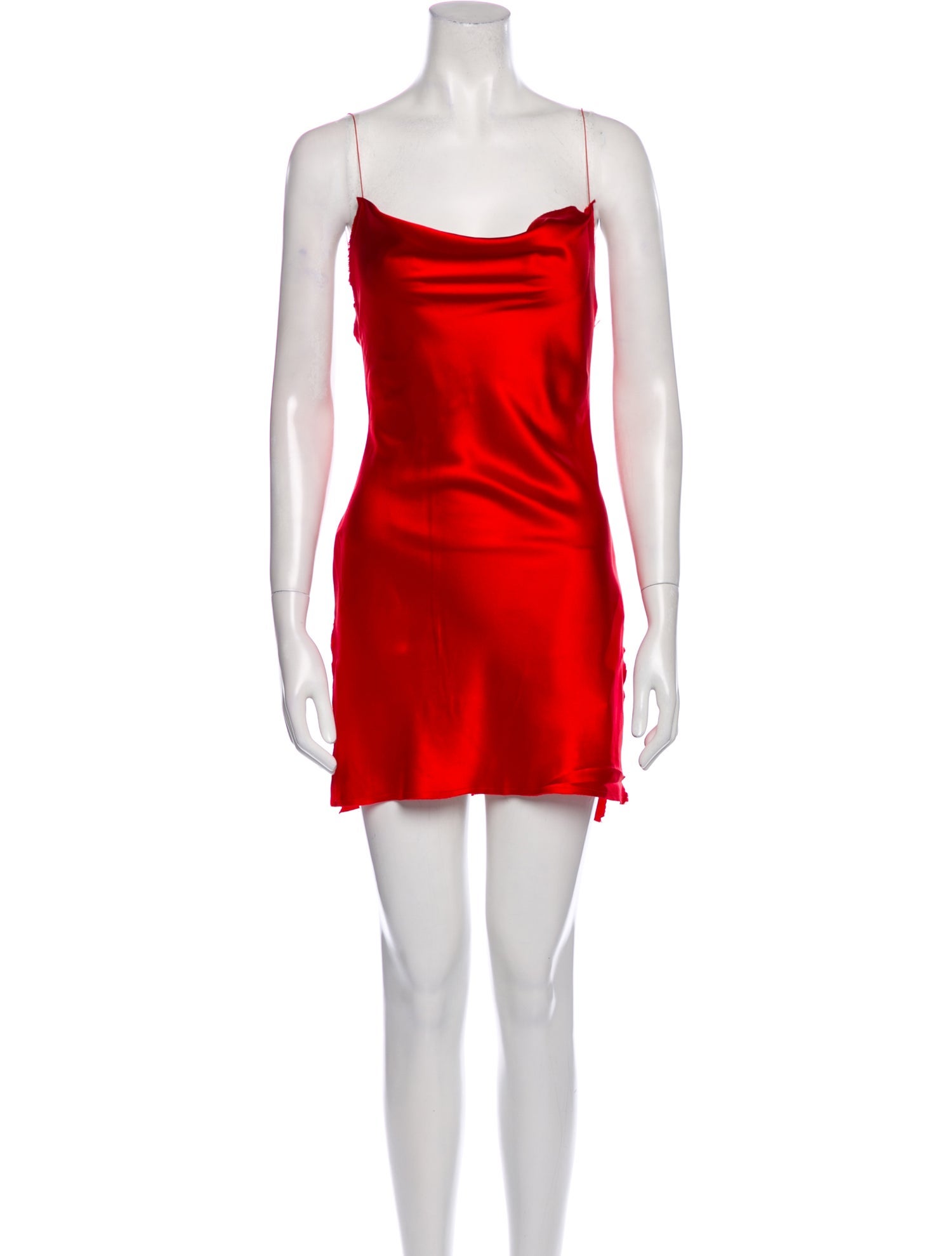 Are You Am I Silk Mini Dress