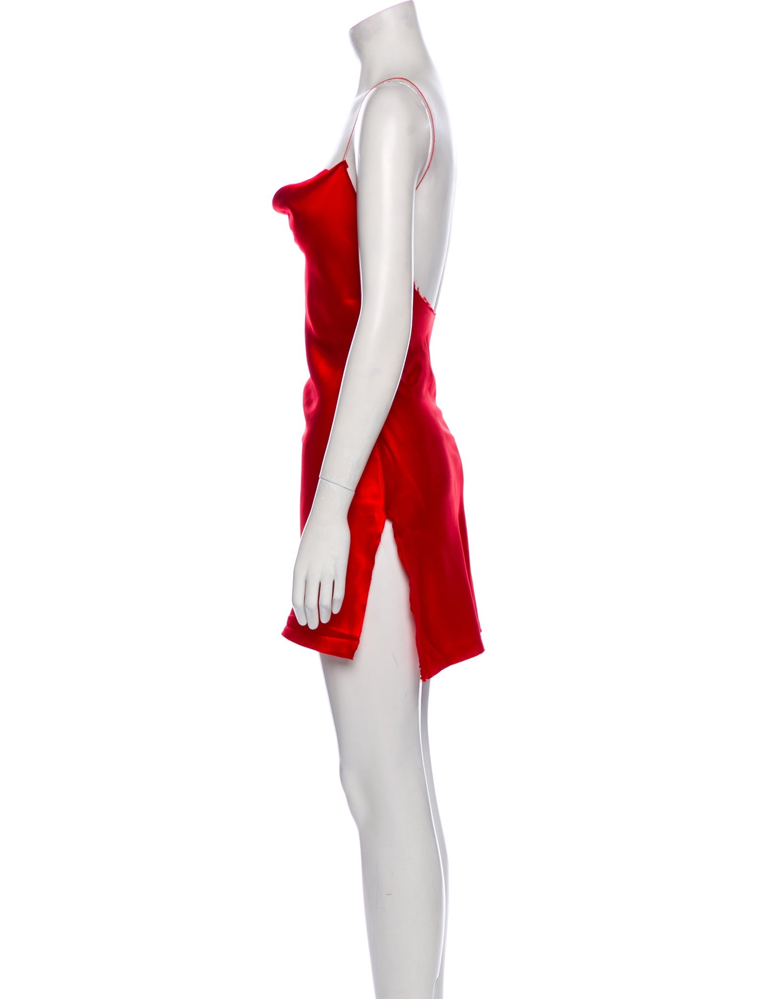 Are You Am I Silk Mini Dress