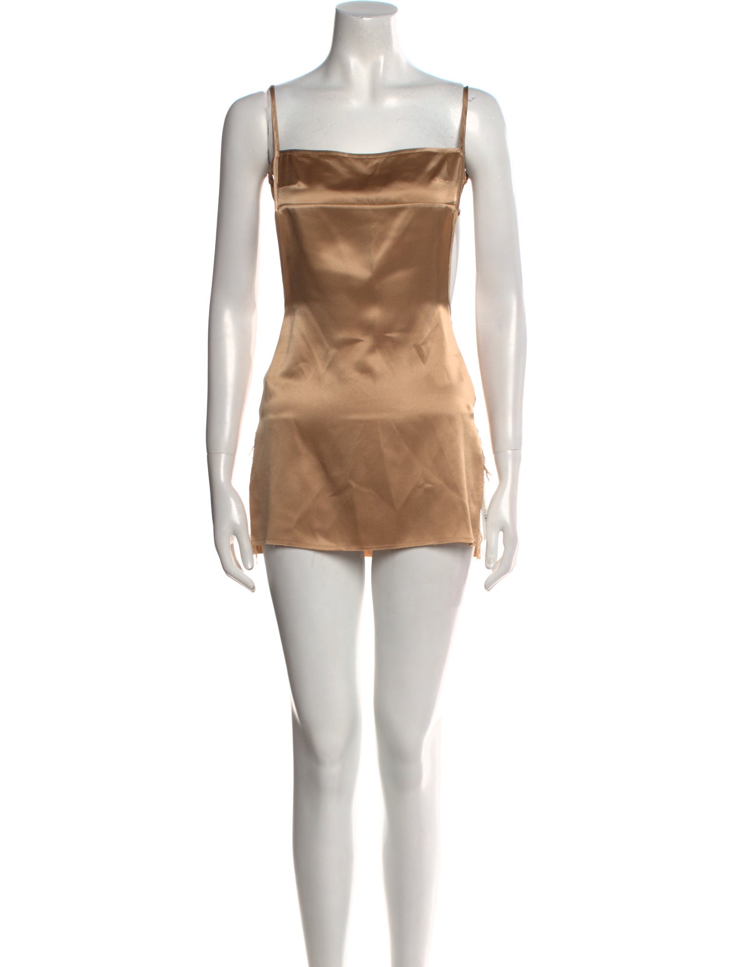 Are You Am I Silk Mini Dress