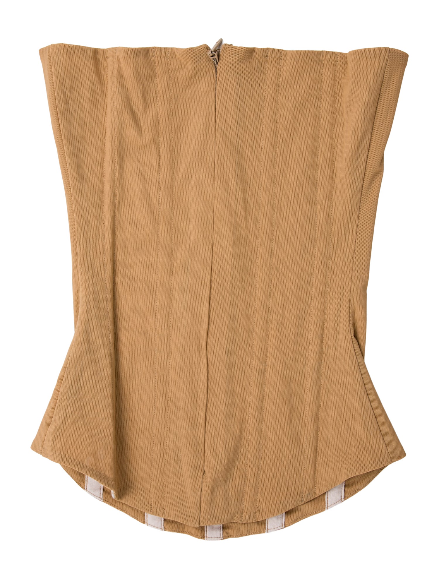 Are You Am I Strapless Crop Top