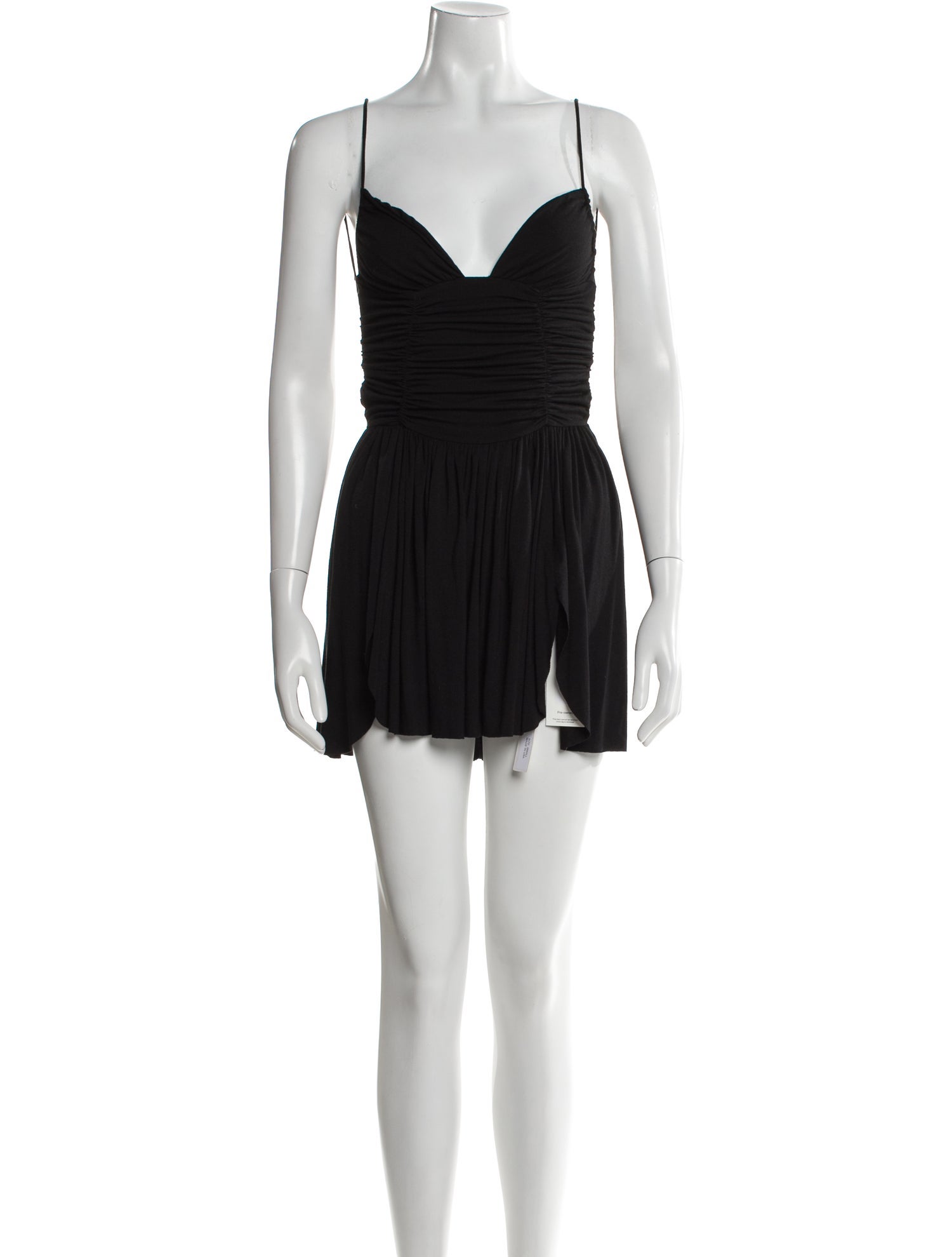 Are You Am I V-Neck Mini Dress