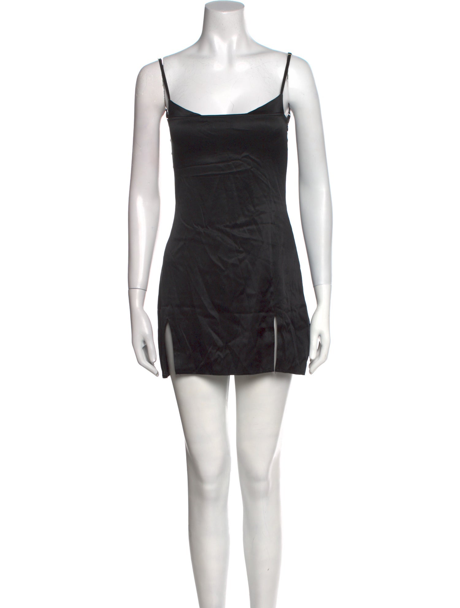 Are You Am I Silk Mini Dress