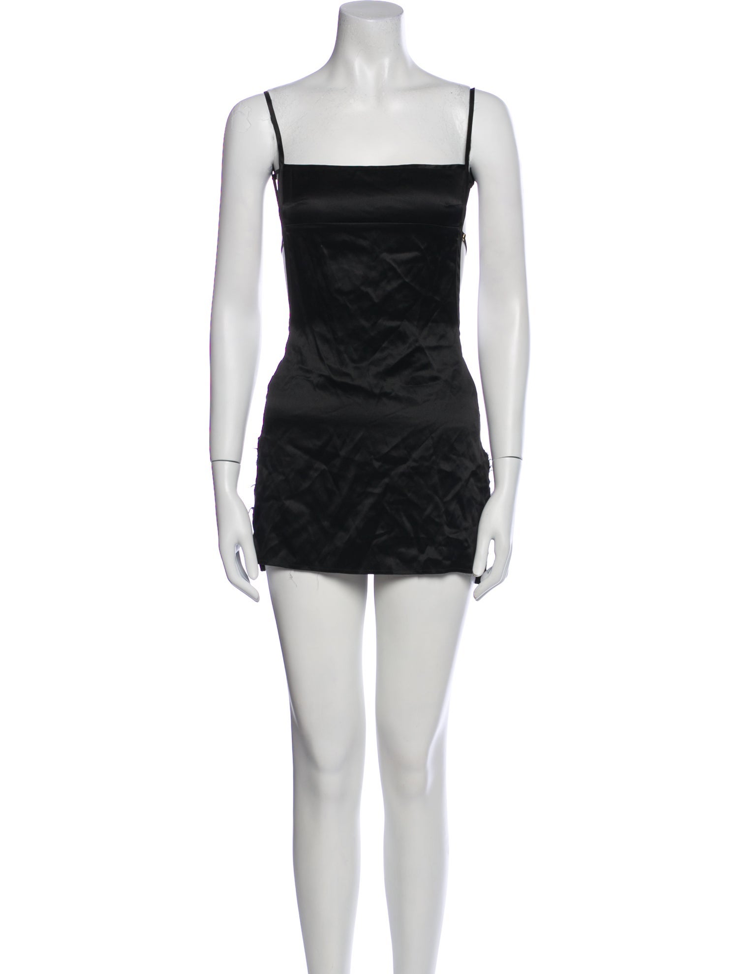 Are You Am I Silk Mini Dress