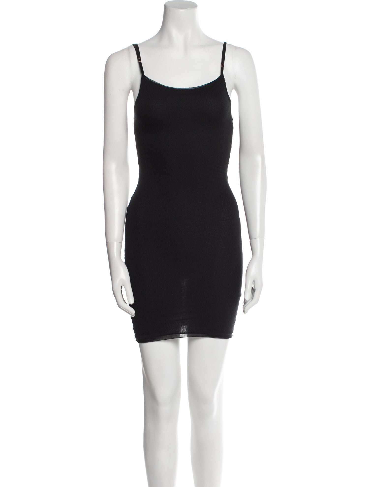 Are You Am I Silk Knee-Length Dress