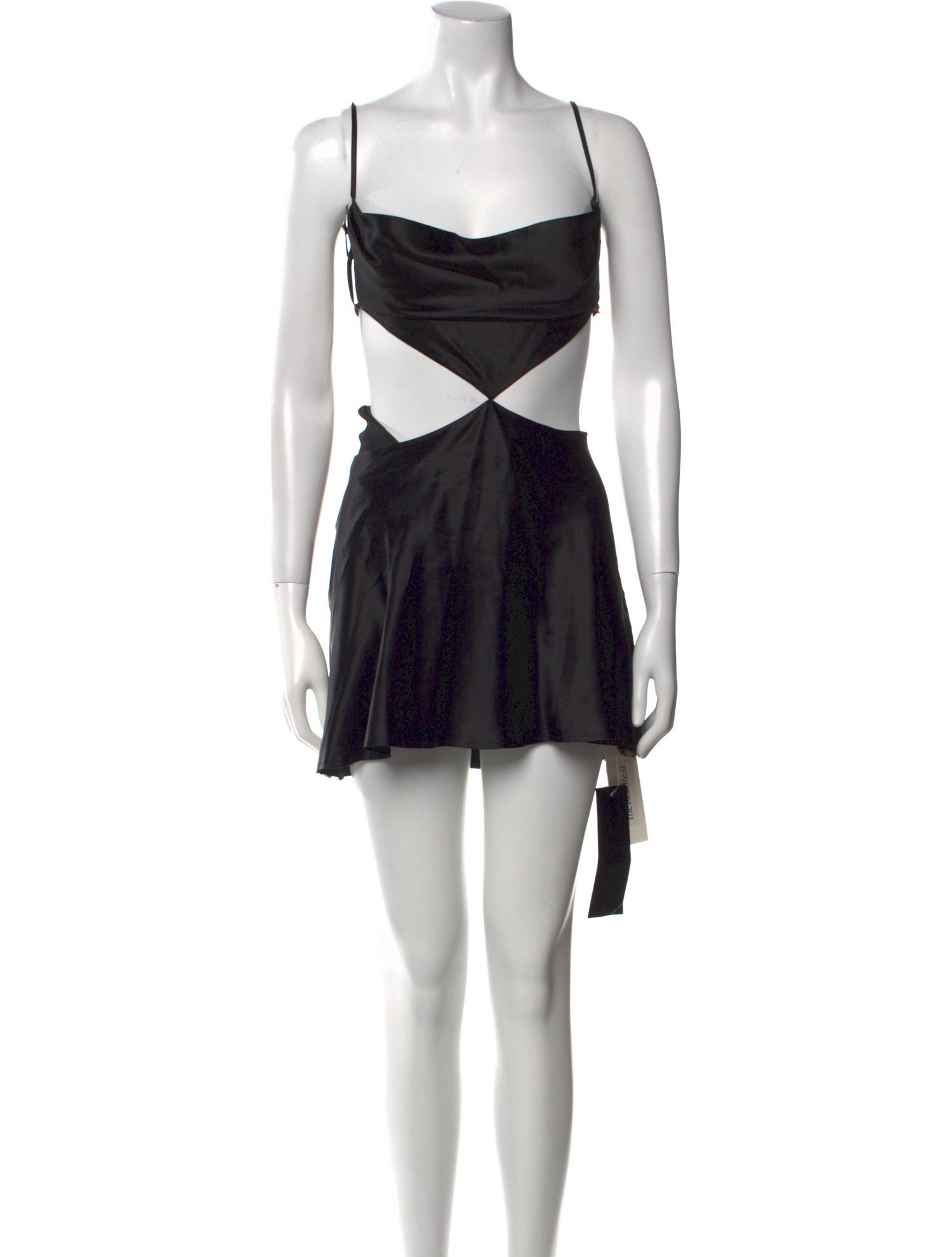 Are You Am I Silk Mini Dress