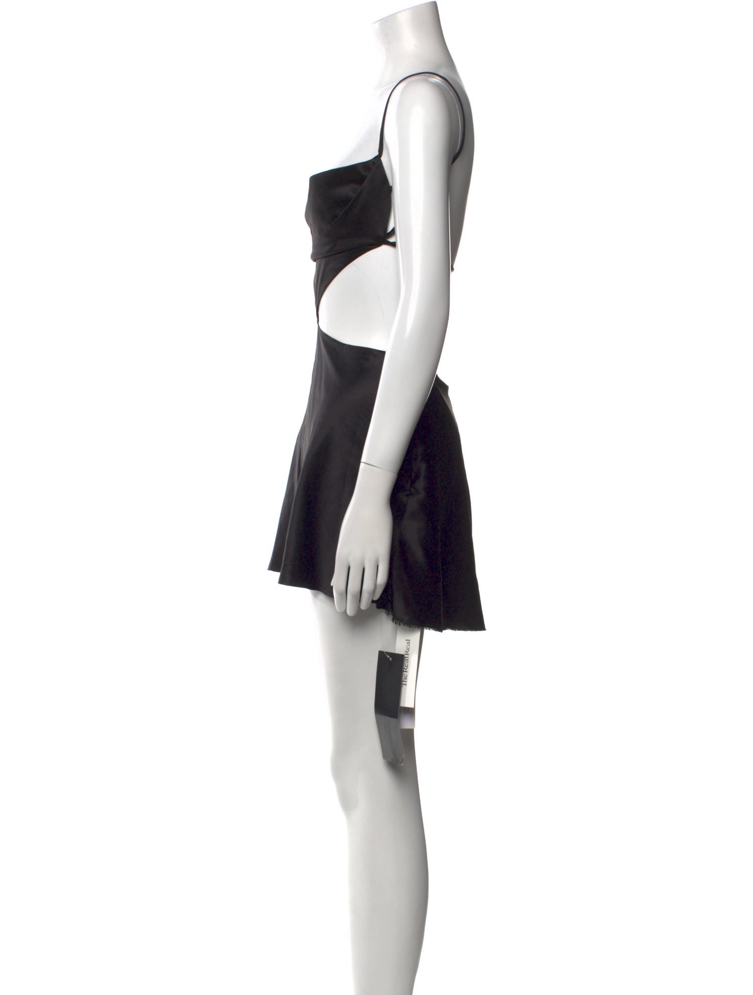 Are You Am I Silk Mini Dress