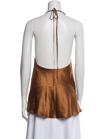 Are You Am I Silk Cowl Neck Top