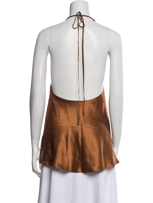 Are You Am I Silk Cowl Neck Top