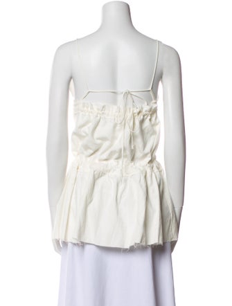 Are You Am I V-Neck Sleeveless Tunic