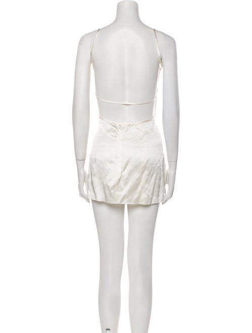 Are You Am I Silk Mini Dress