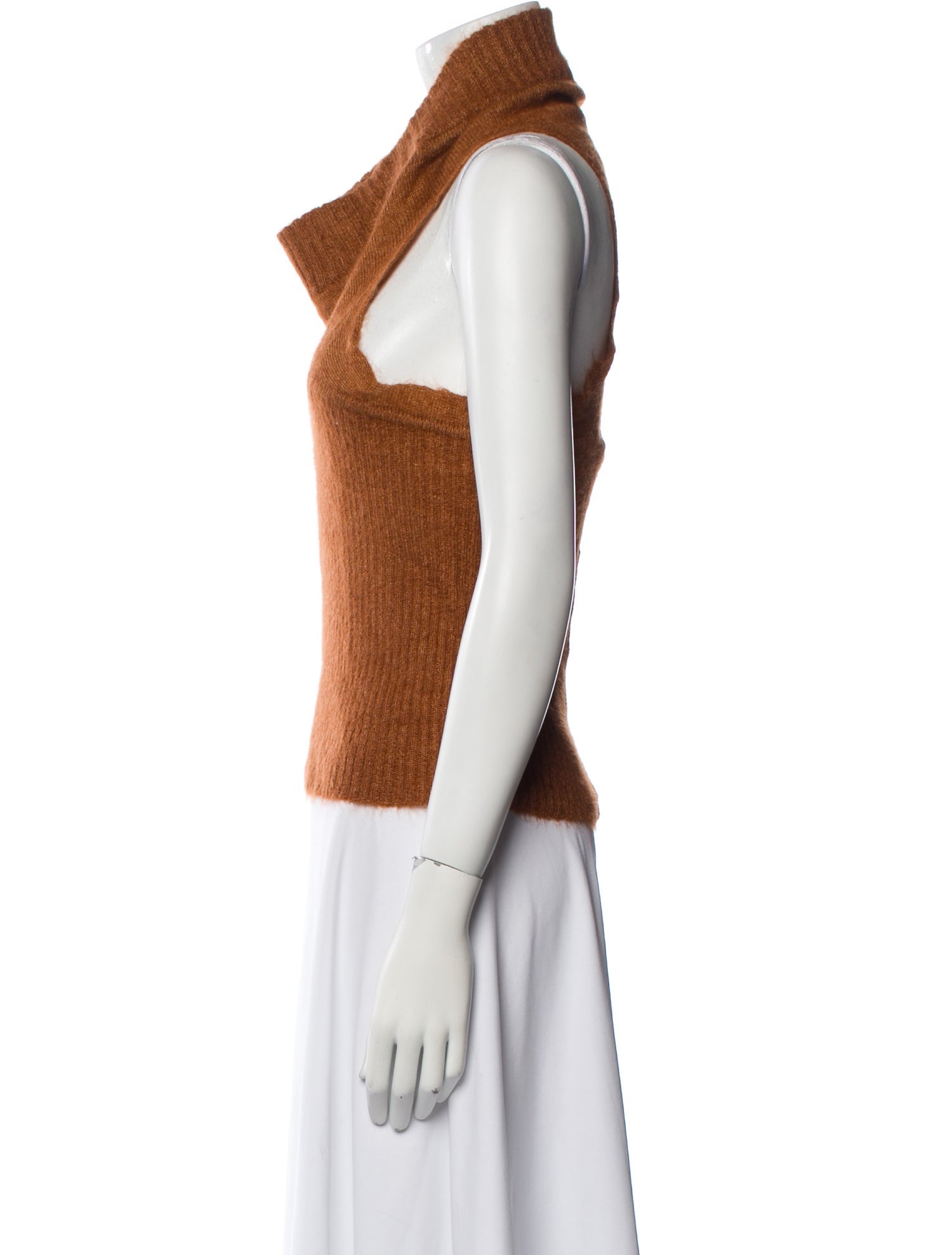 Are You Am I Mohair Turtleneck Top