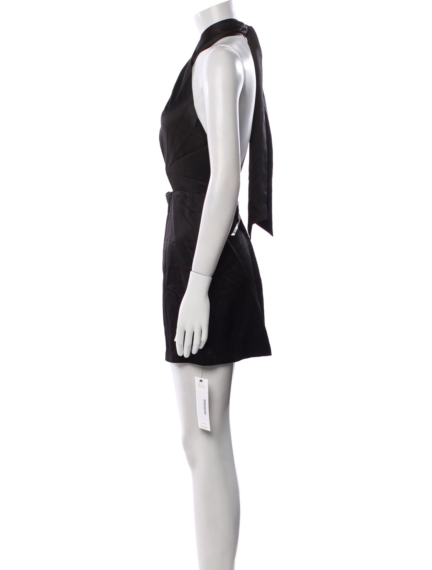 Are You Am I Silk Mini Dress