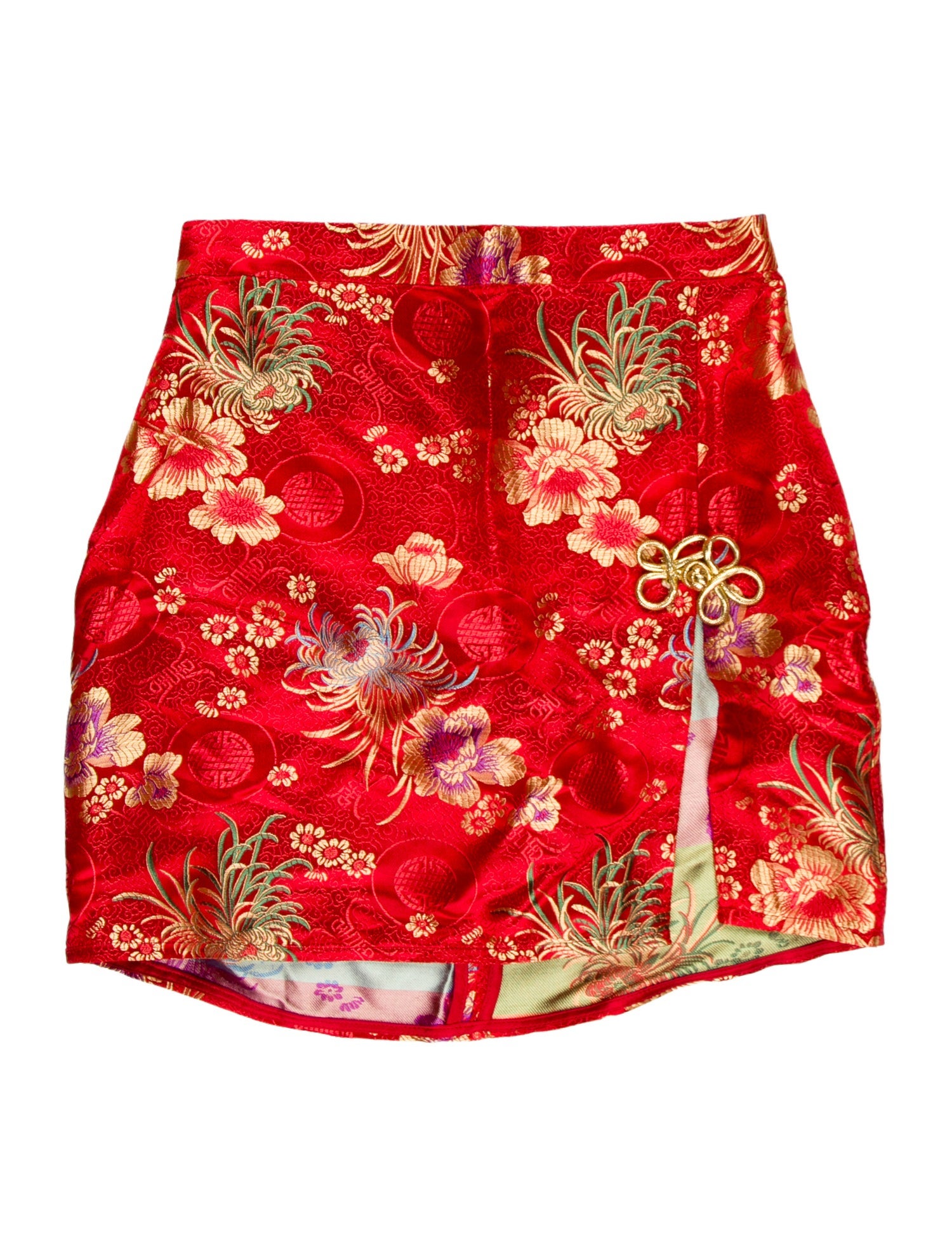 Are You Am I Floral Print Mini Skirt w/ Tags