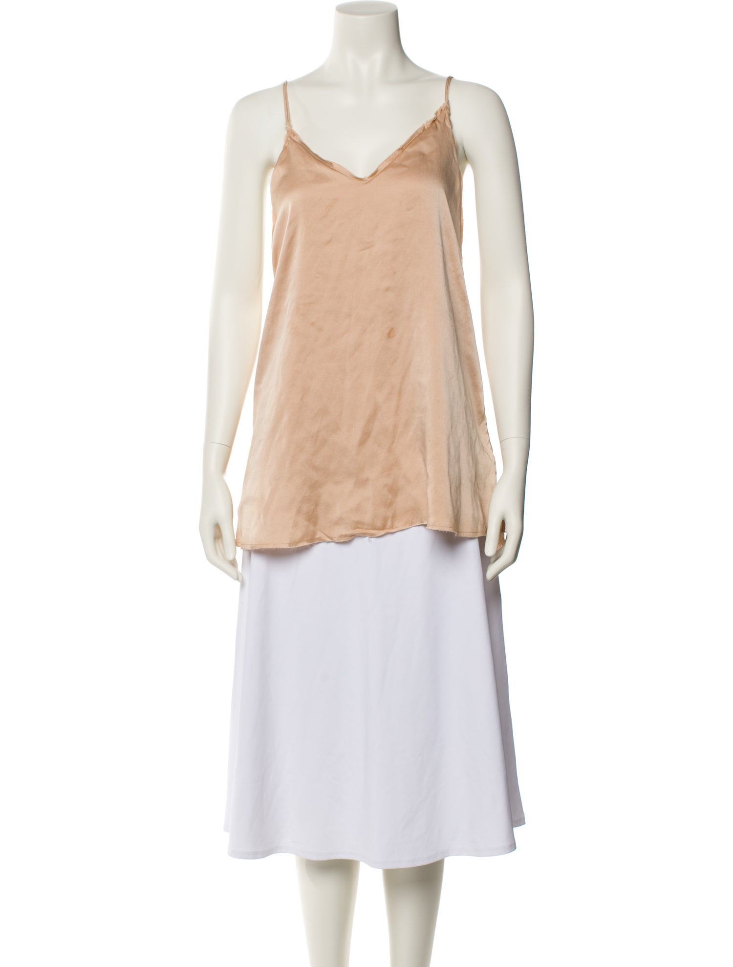 Are You Am I Silk V-Neck Tunic