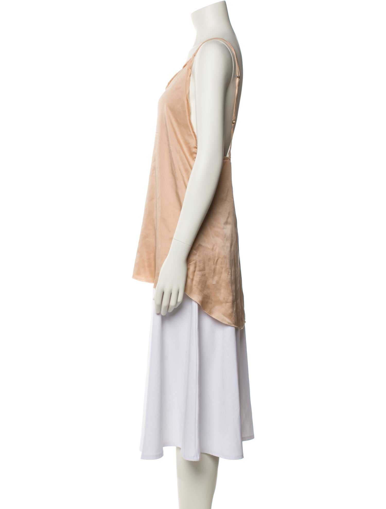 Are You Am I Silk V-Neck Tunic