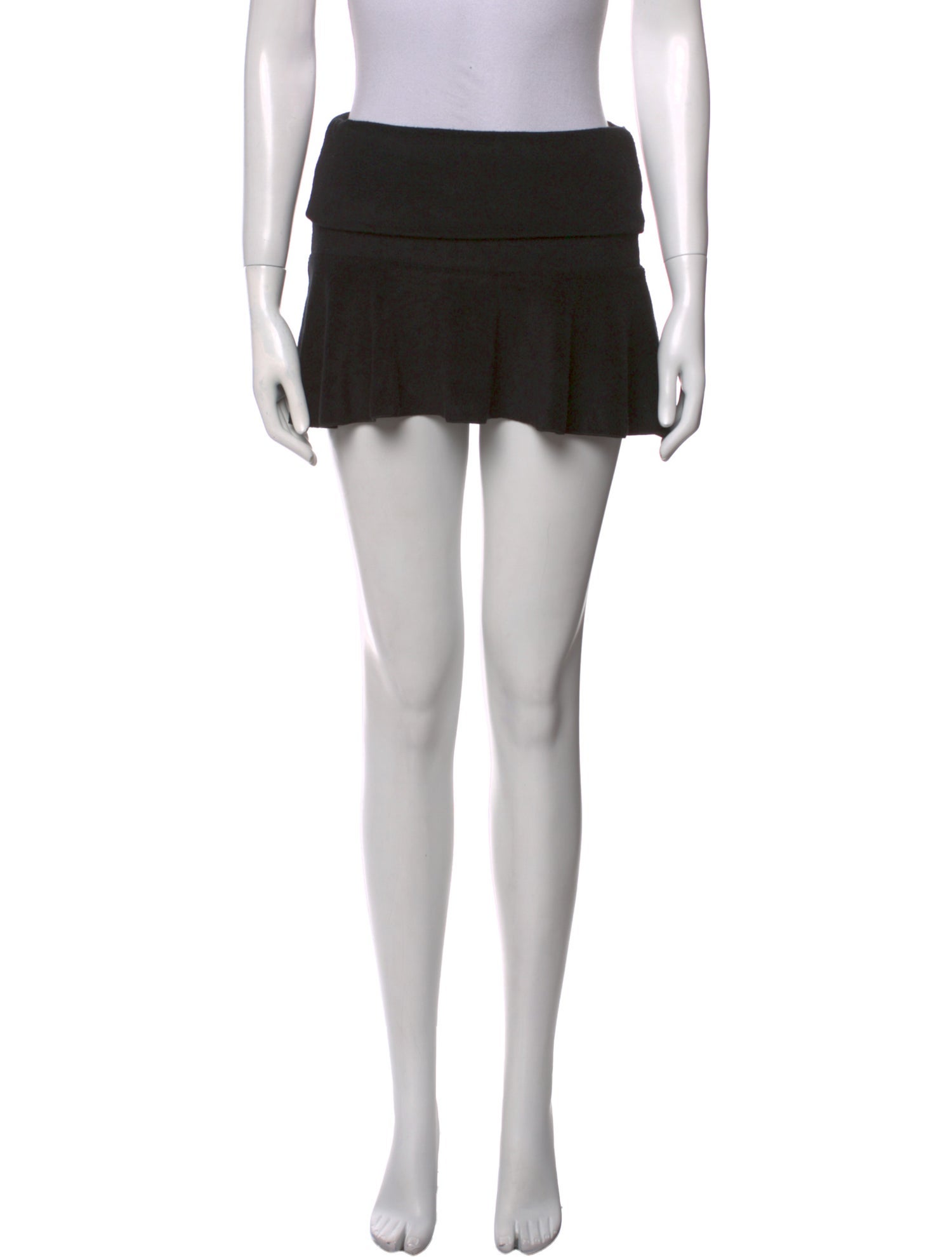 Are You Am I Silk Mini Skirt