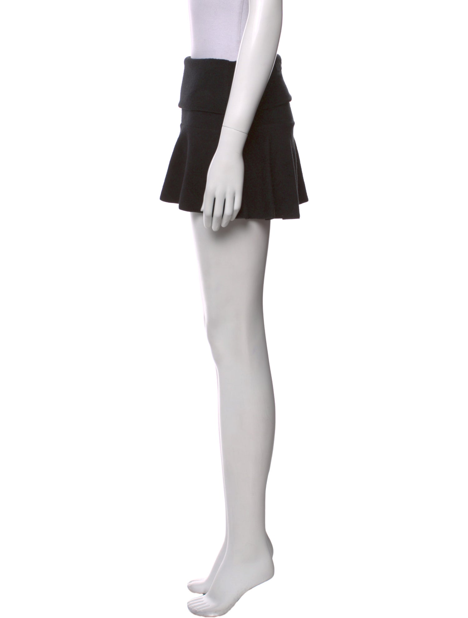 Are You Am I Silk Mini Skirt