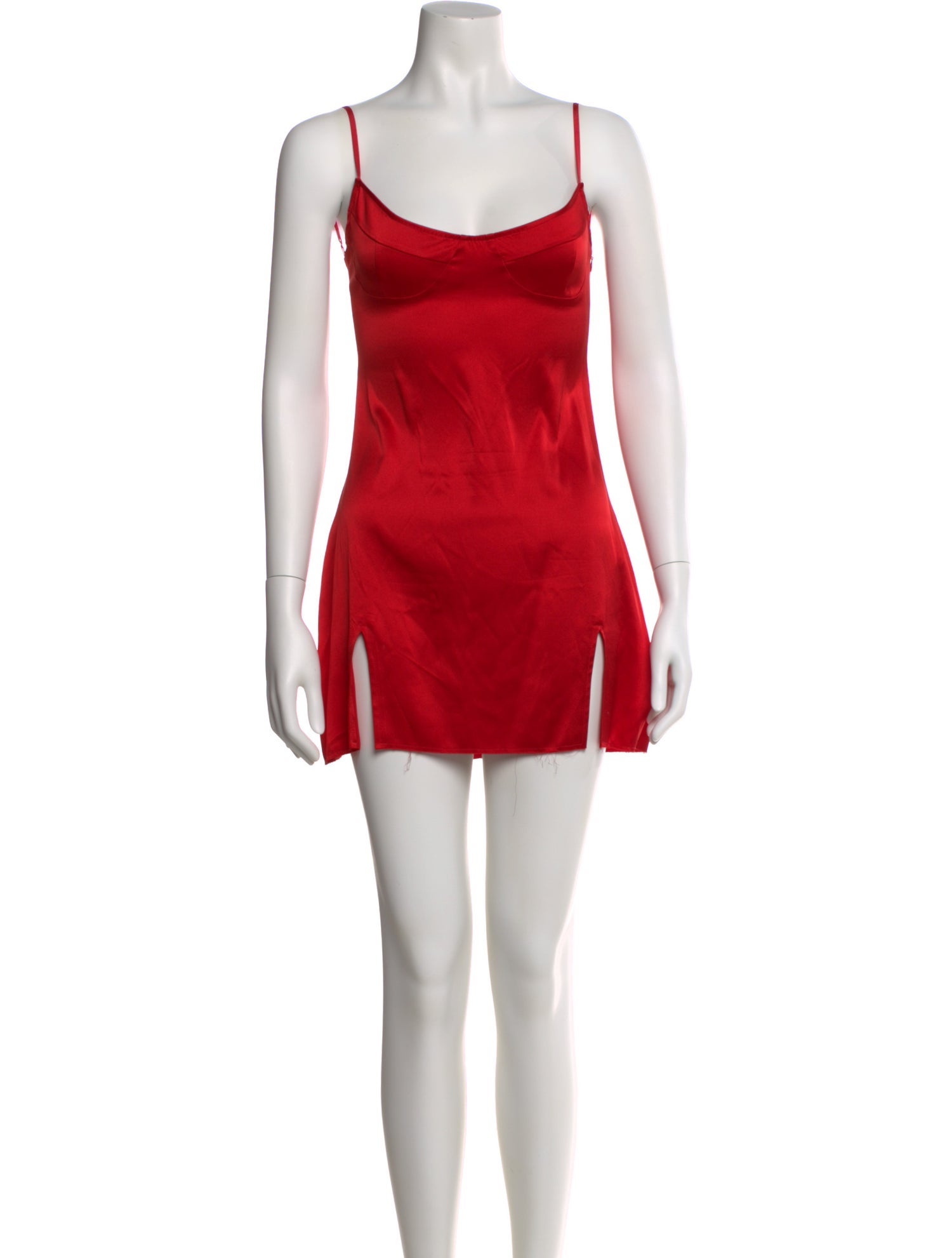 Are You Am I Scoop Neck Mini Dress