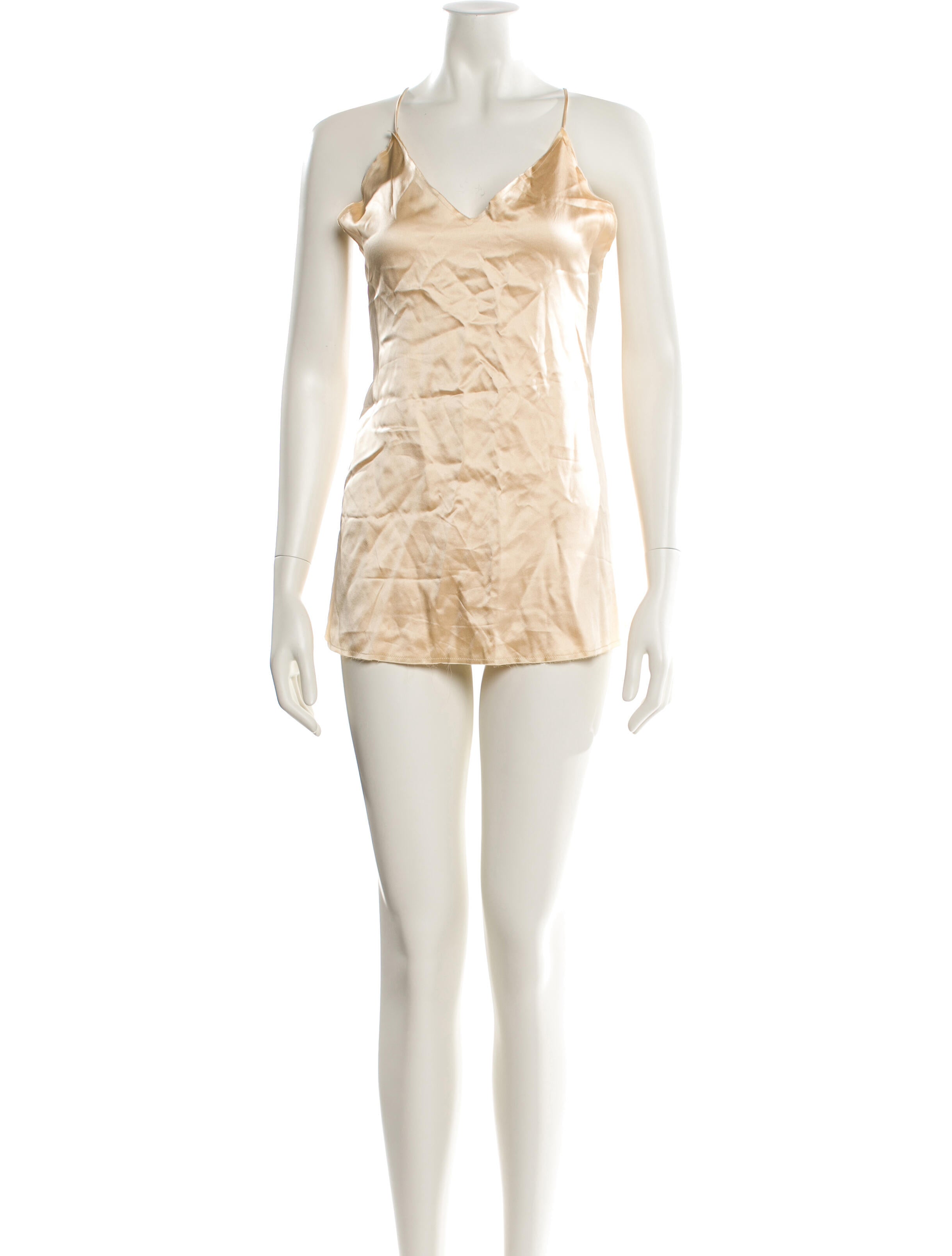 Are You Am I Silk Strapless Bodysuit