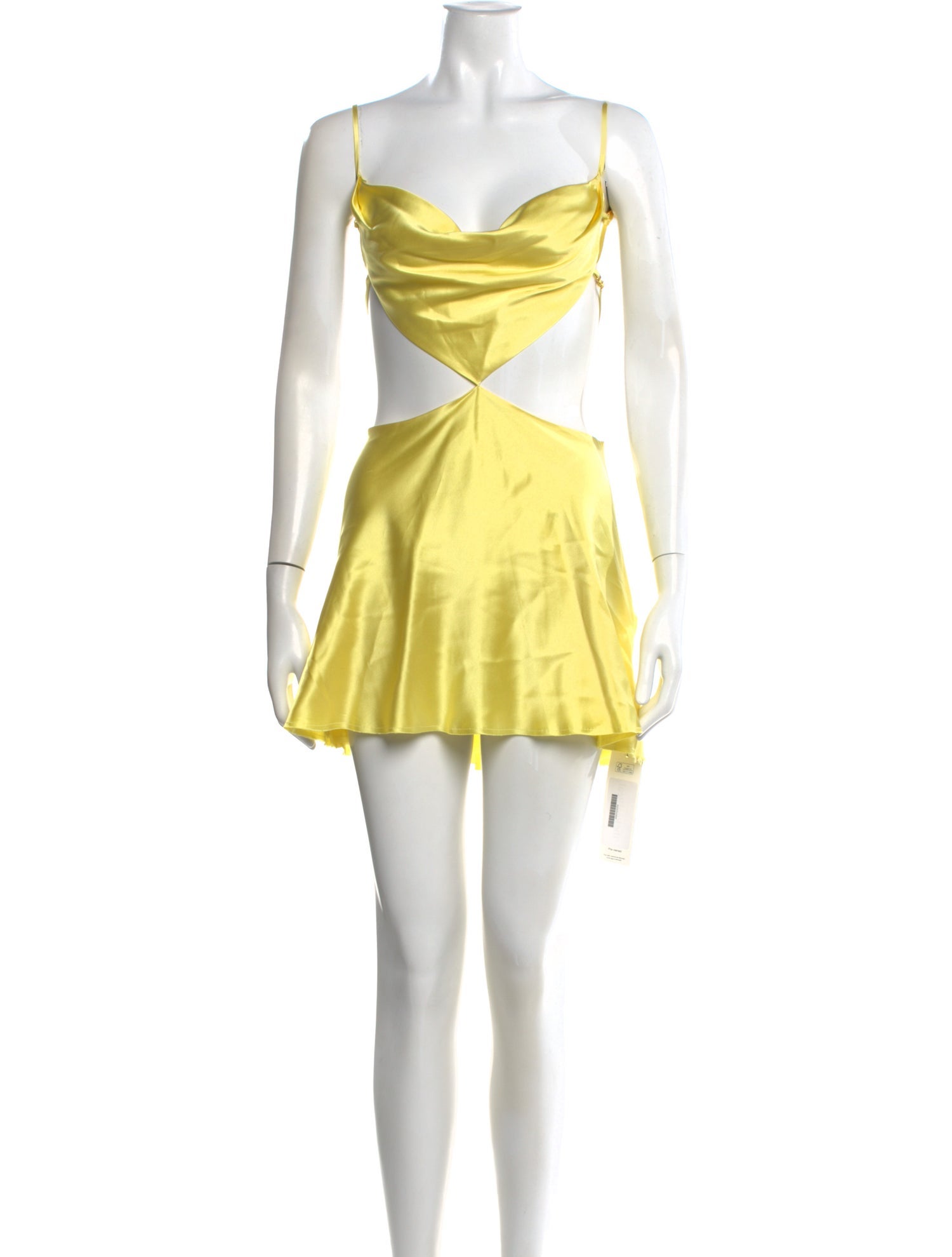 Are You Am I Silk Mini Dress