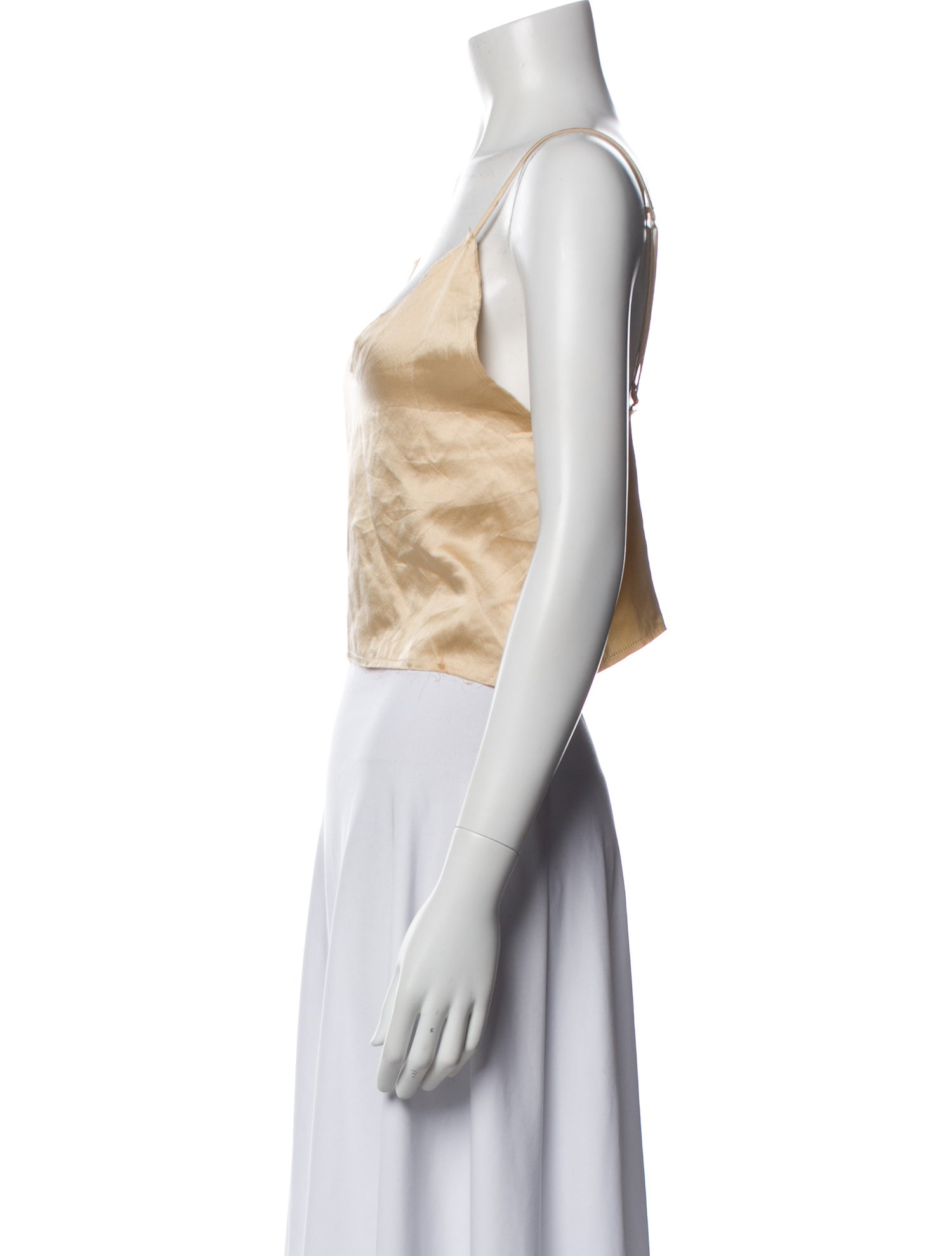 Are You Am I Silk V-Neck Top