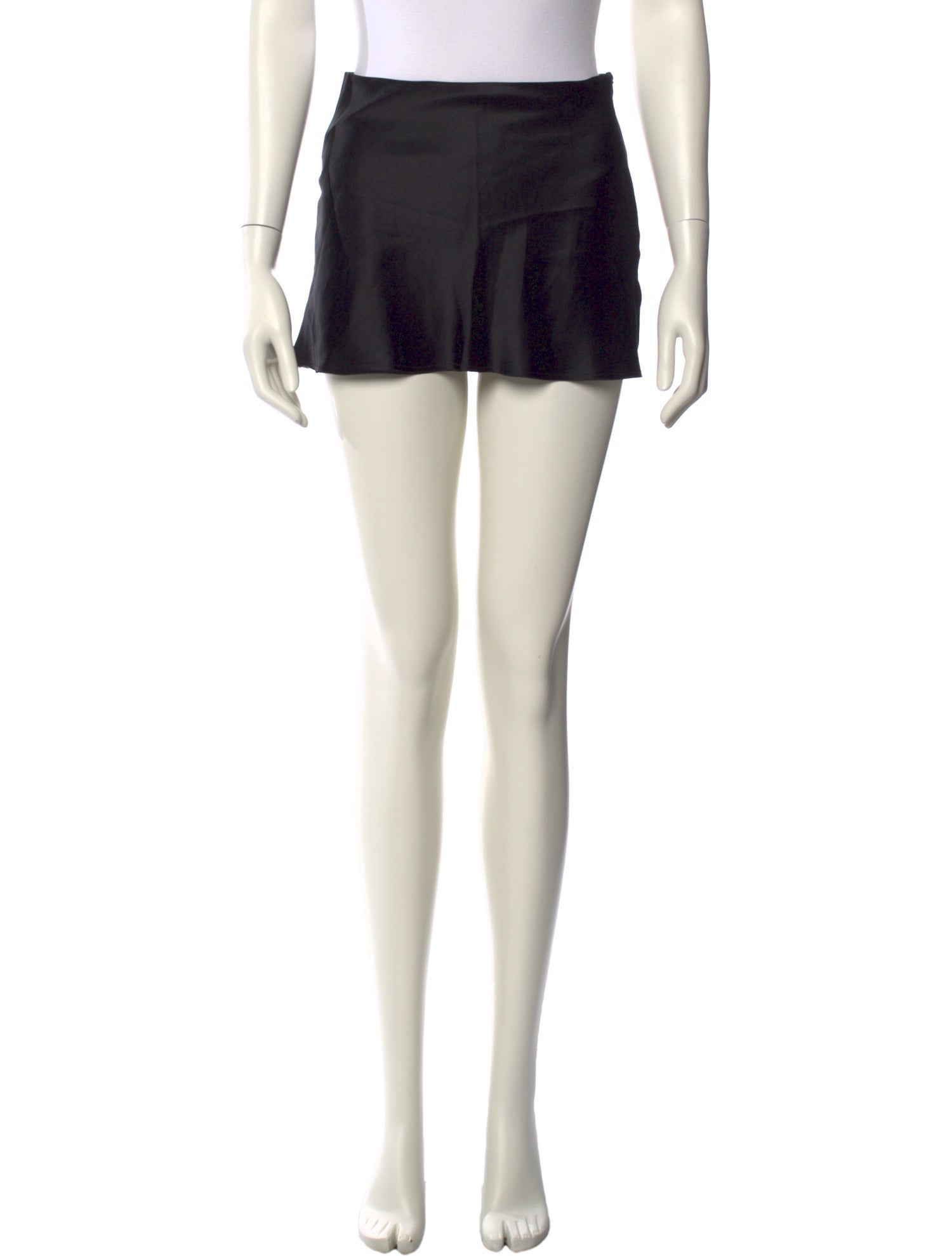 Are You Am I Silk Mini Skirt