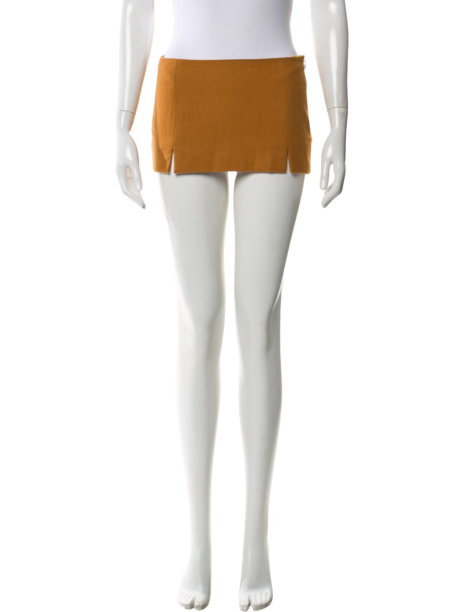 Are You Am I Wool Mini Skirt