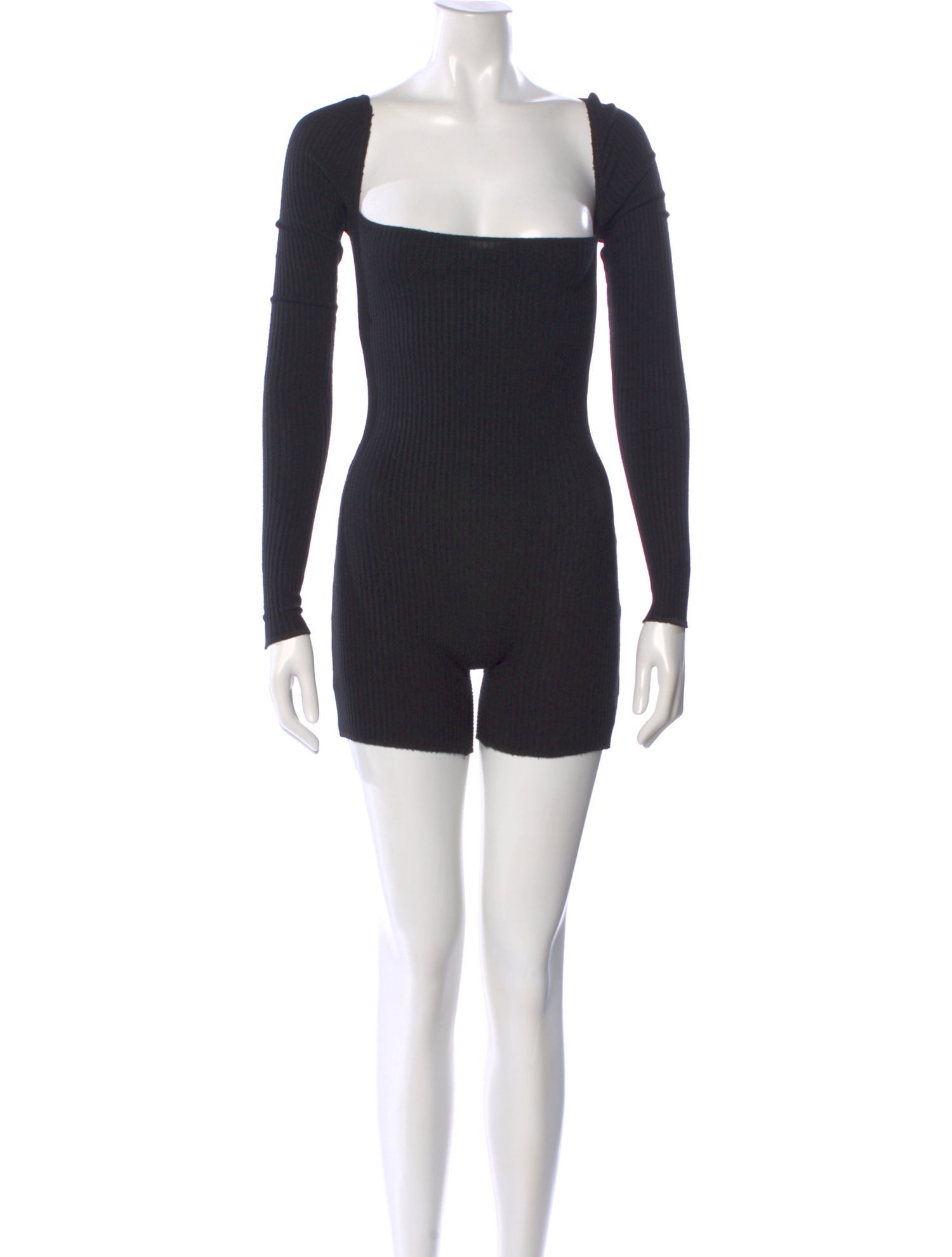 Are You Am I Square Neckline Romper