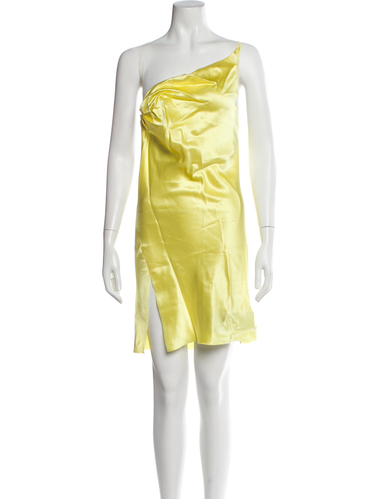 Are You Am I Silk Mini Dress