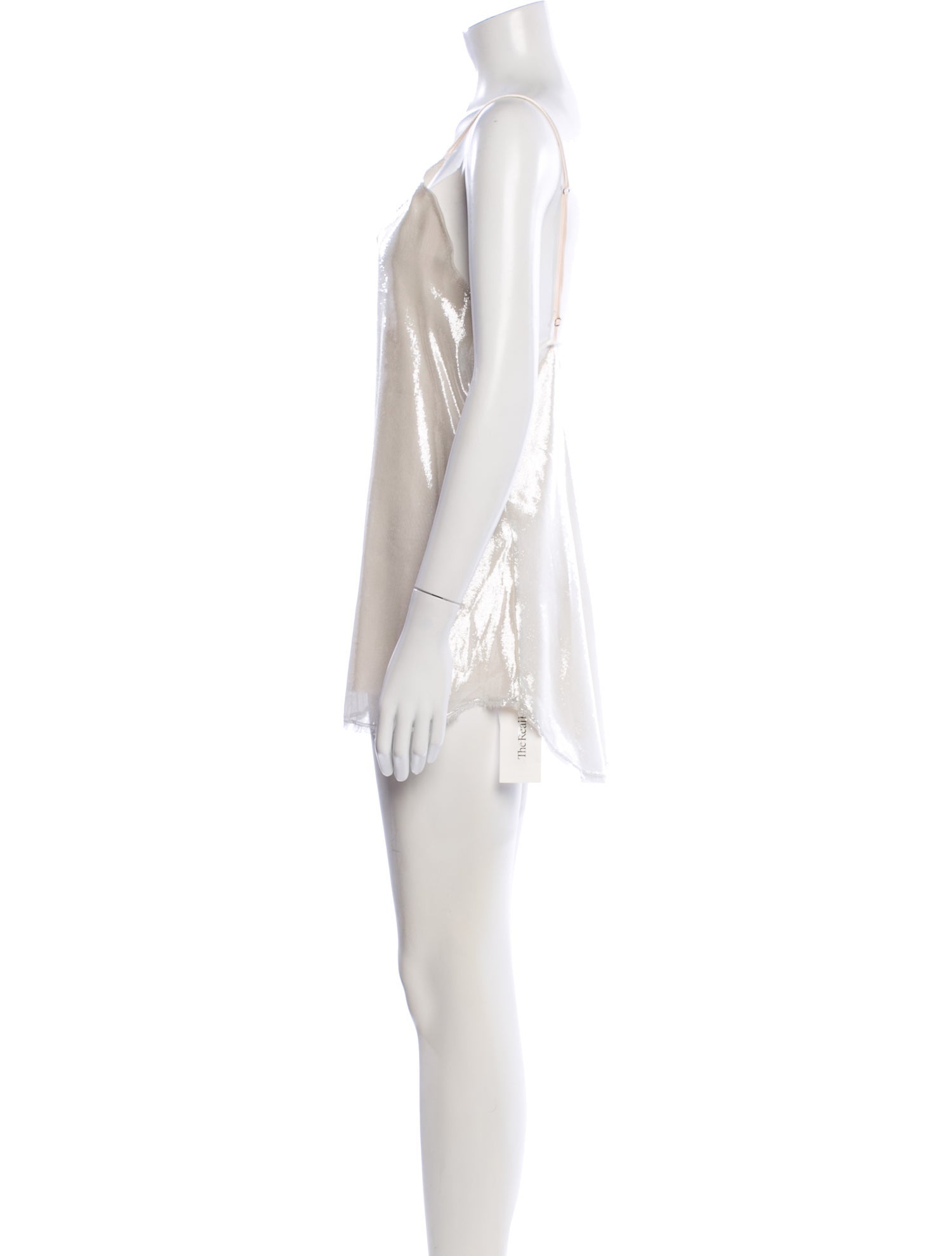 Are You Am I Silk Mini Dress