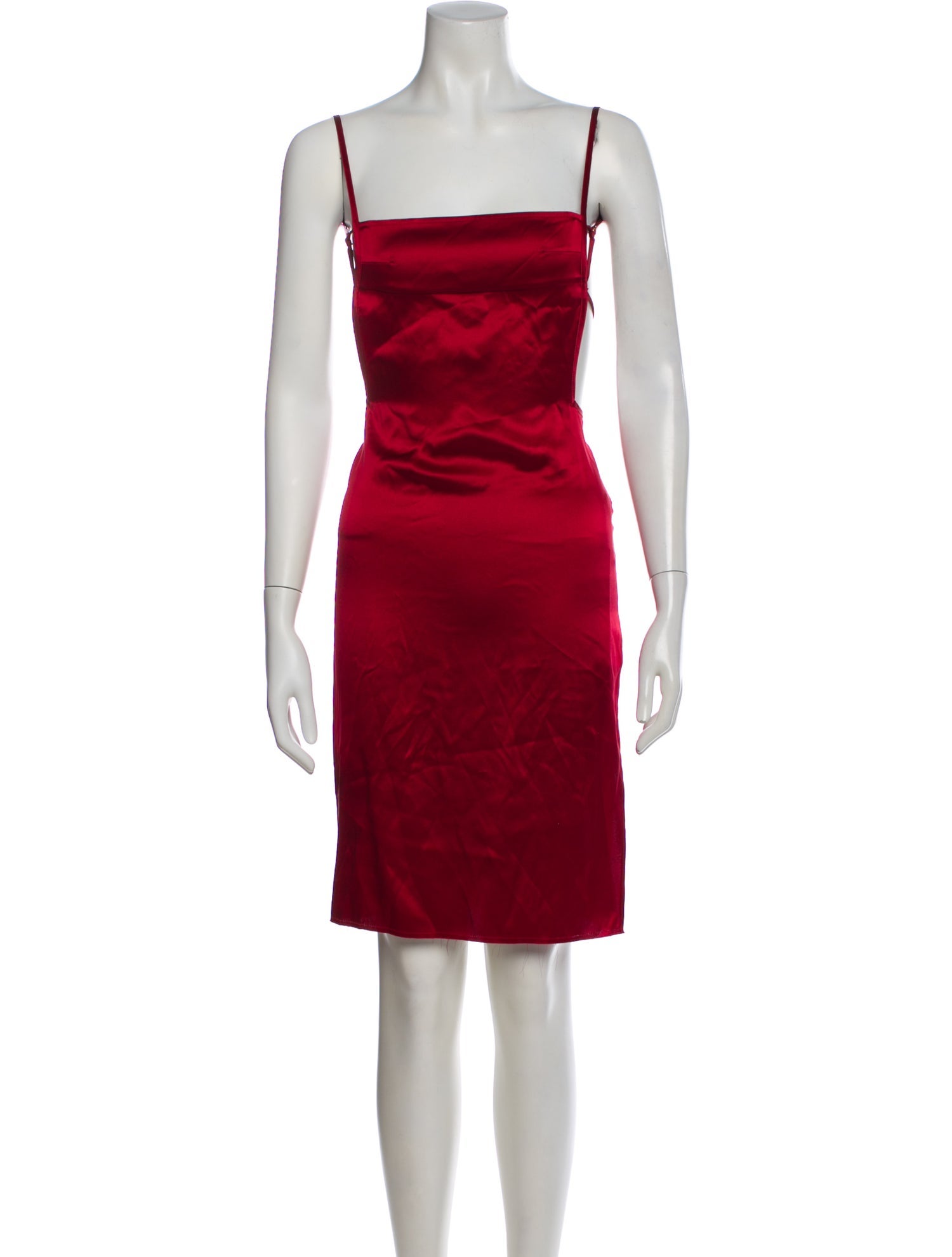 Are You Am I Silk Mini Dress