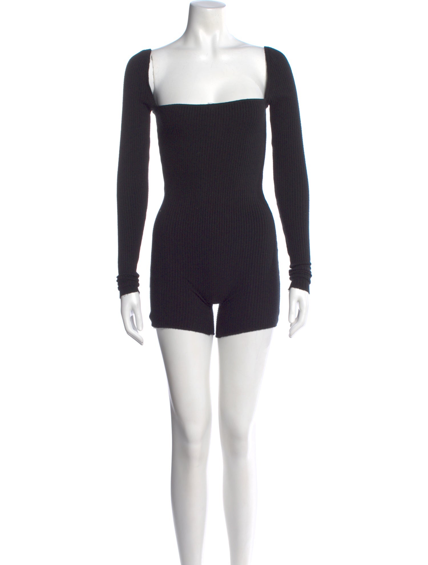 Are You Am I Square Neckline Romper