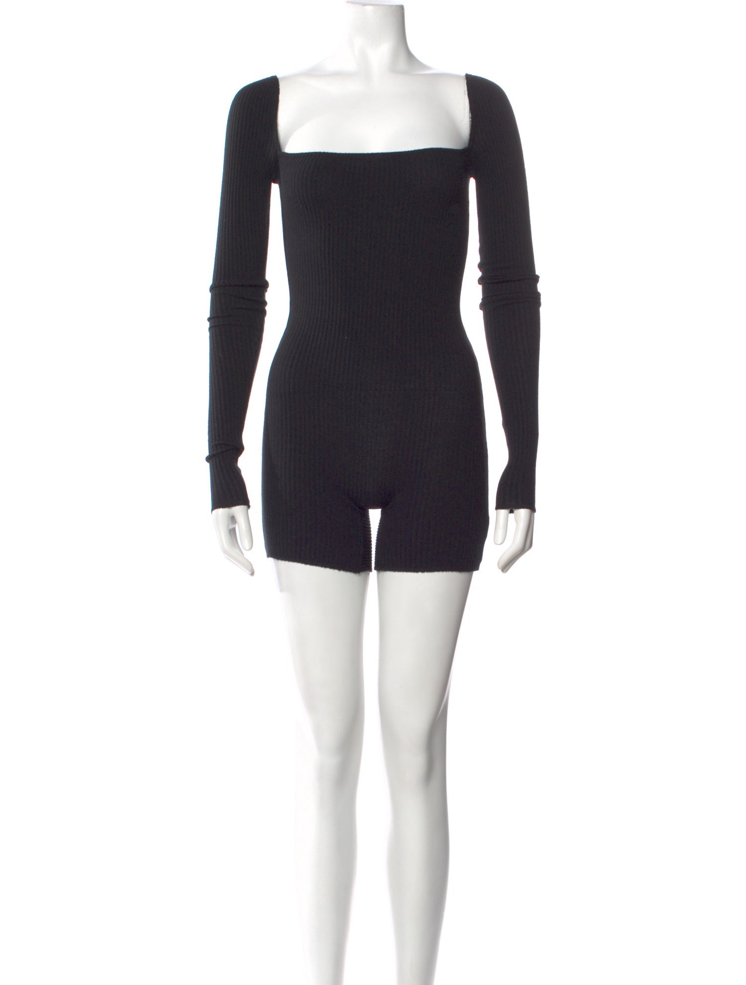 Are You Am I Square Neckline Romper
