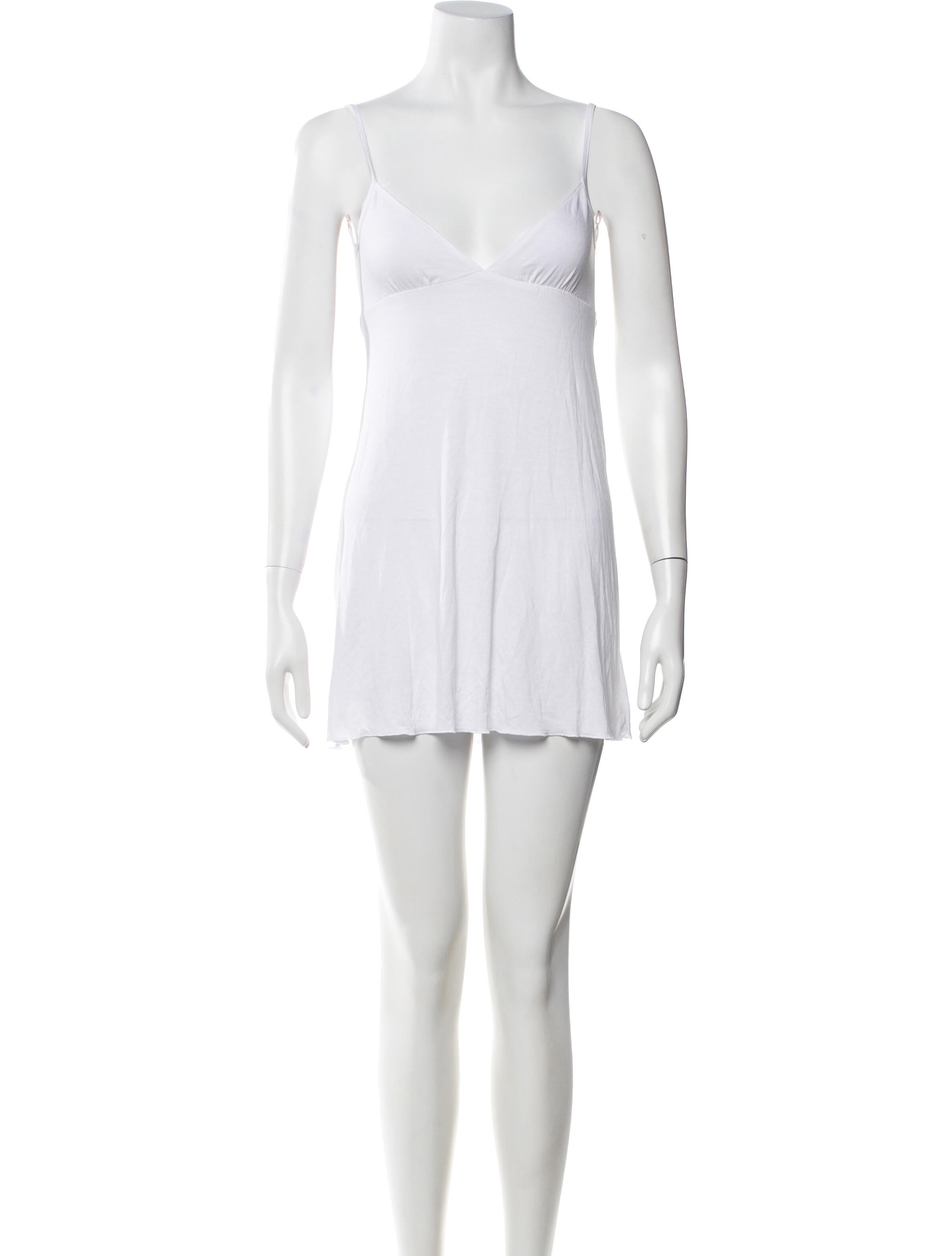 Are You Am I V-Neck Mini Dress