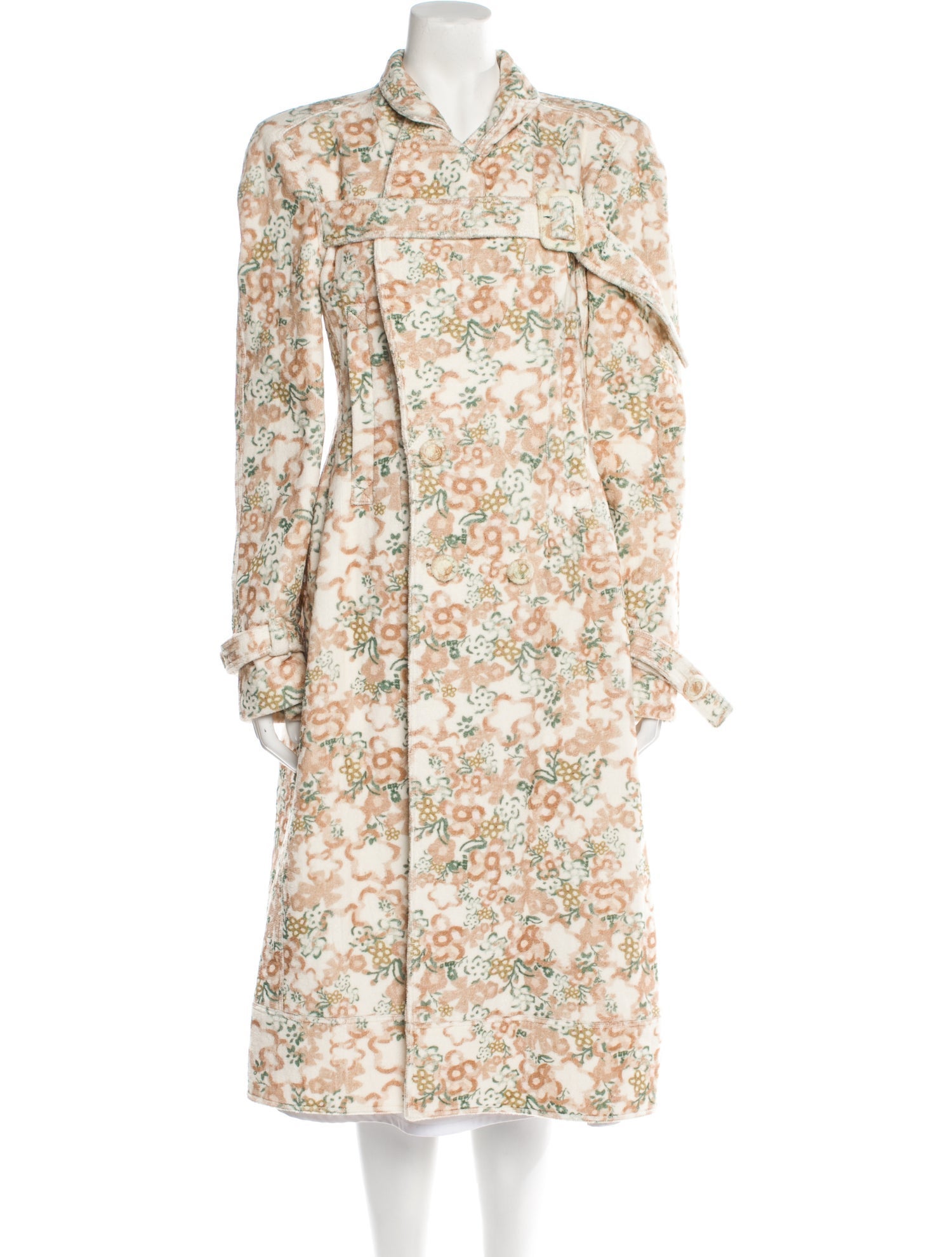 Zimo Floral Print Coat w/ Tags