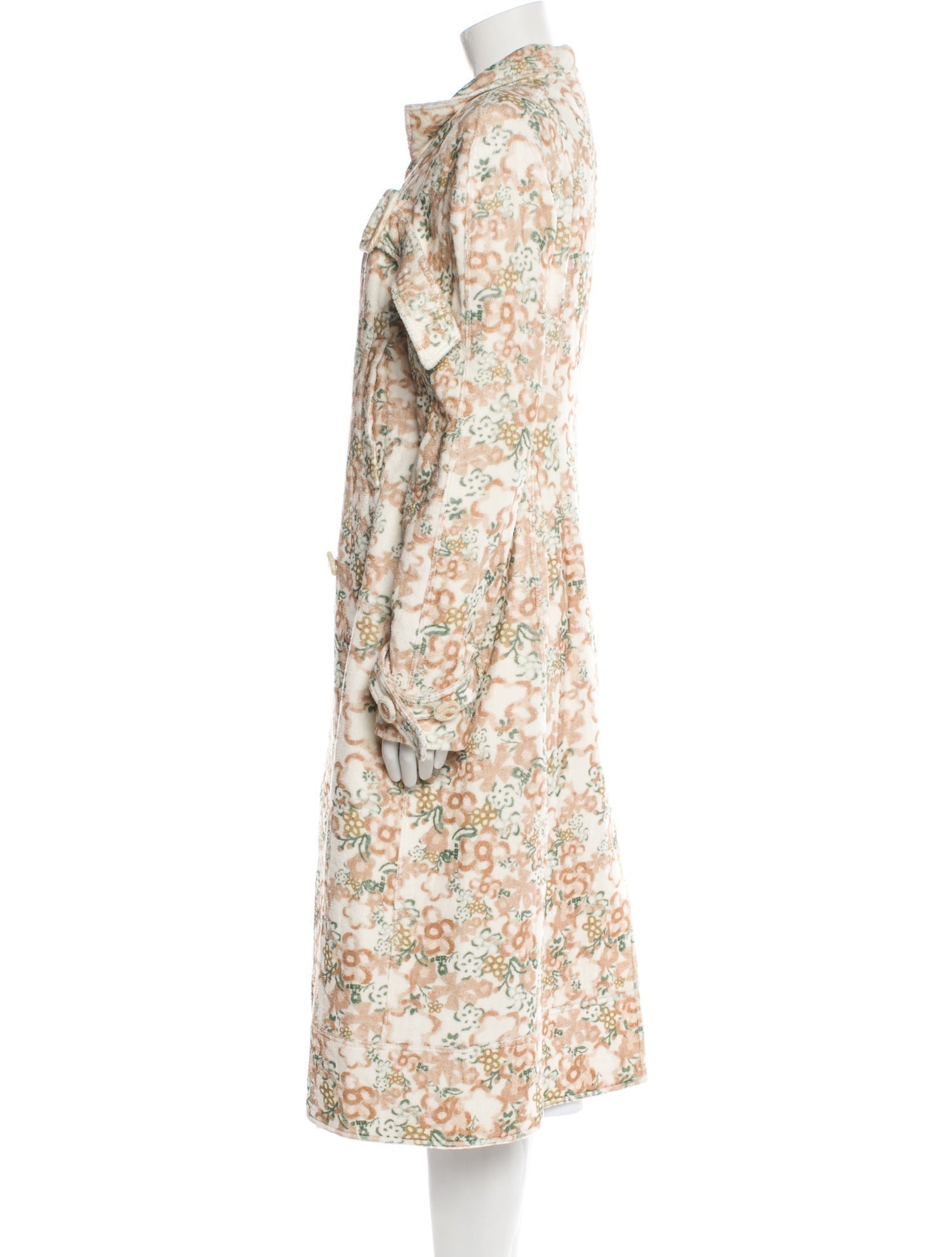 Zimo Floral Print Coat w/ Tags