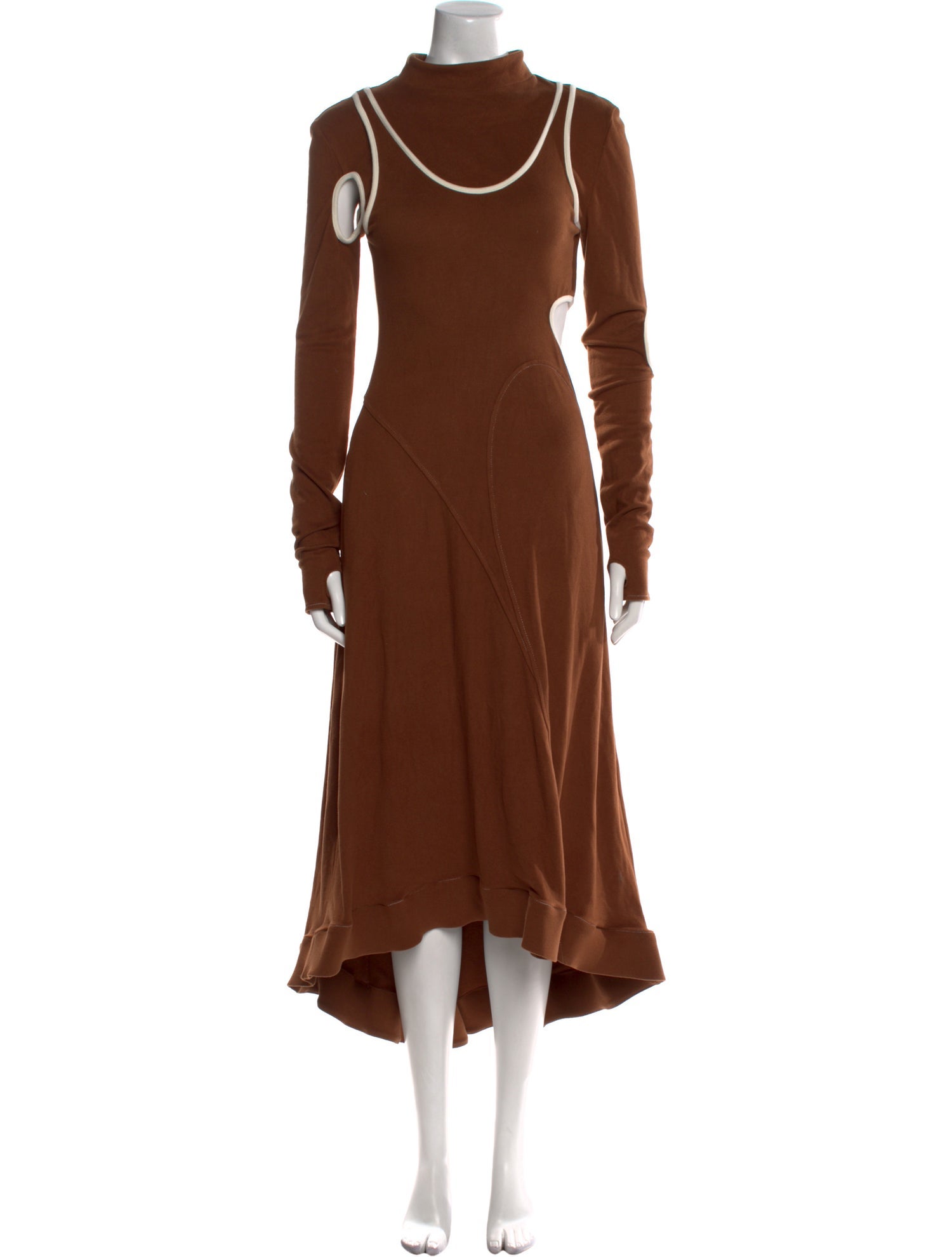 Zimo Turtleneck Midi Length Dress w/ Tags