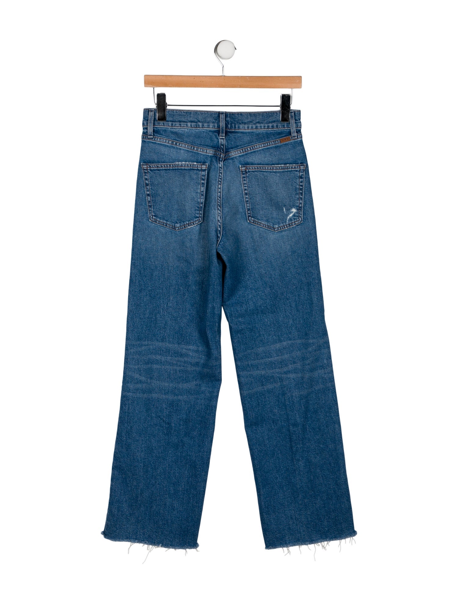 AYR Mid-Rise Straight Leg Jeans