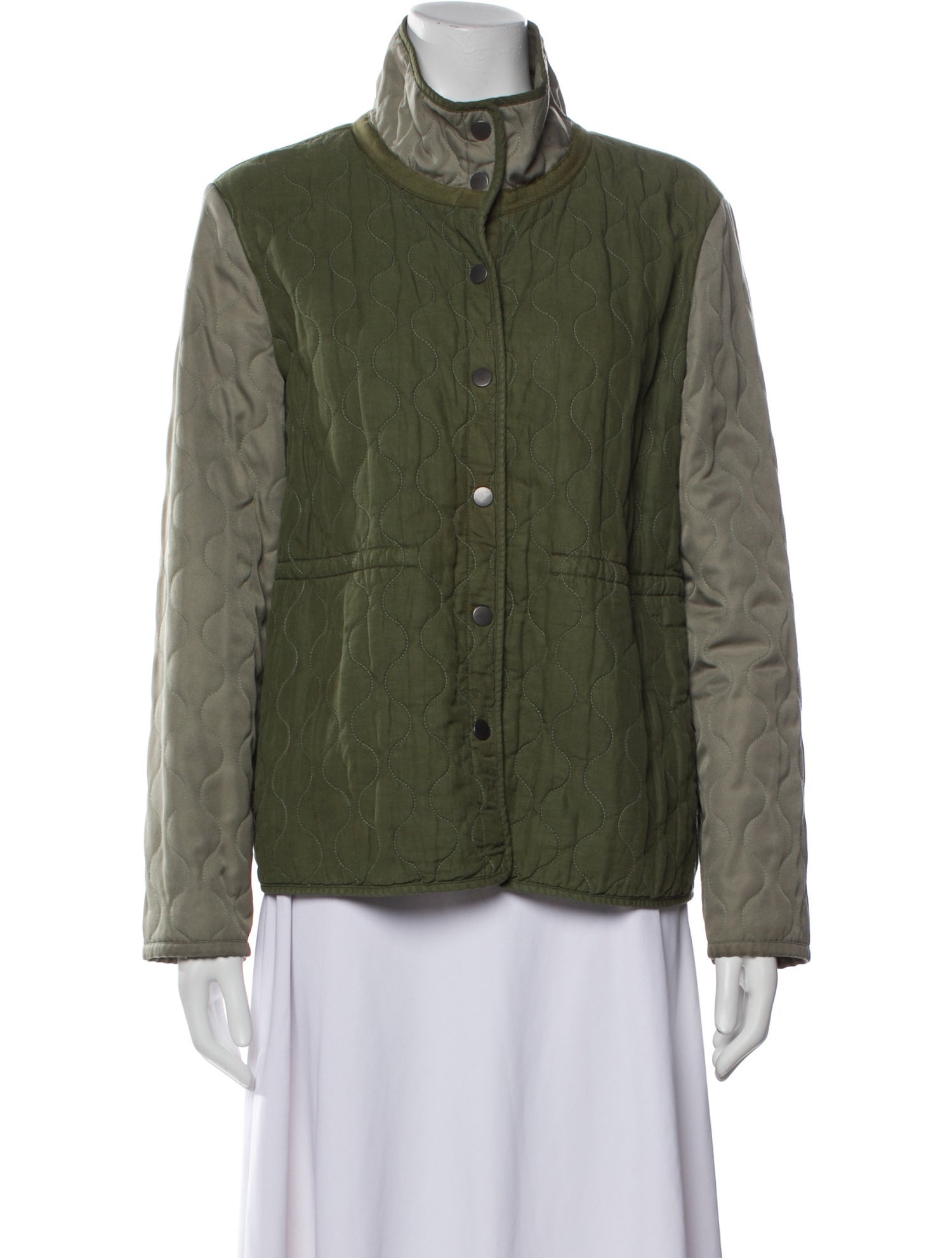 AYR Colorblock Pattern Utility Jacket