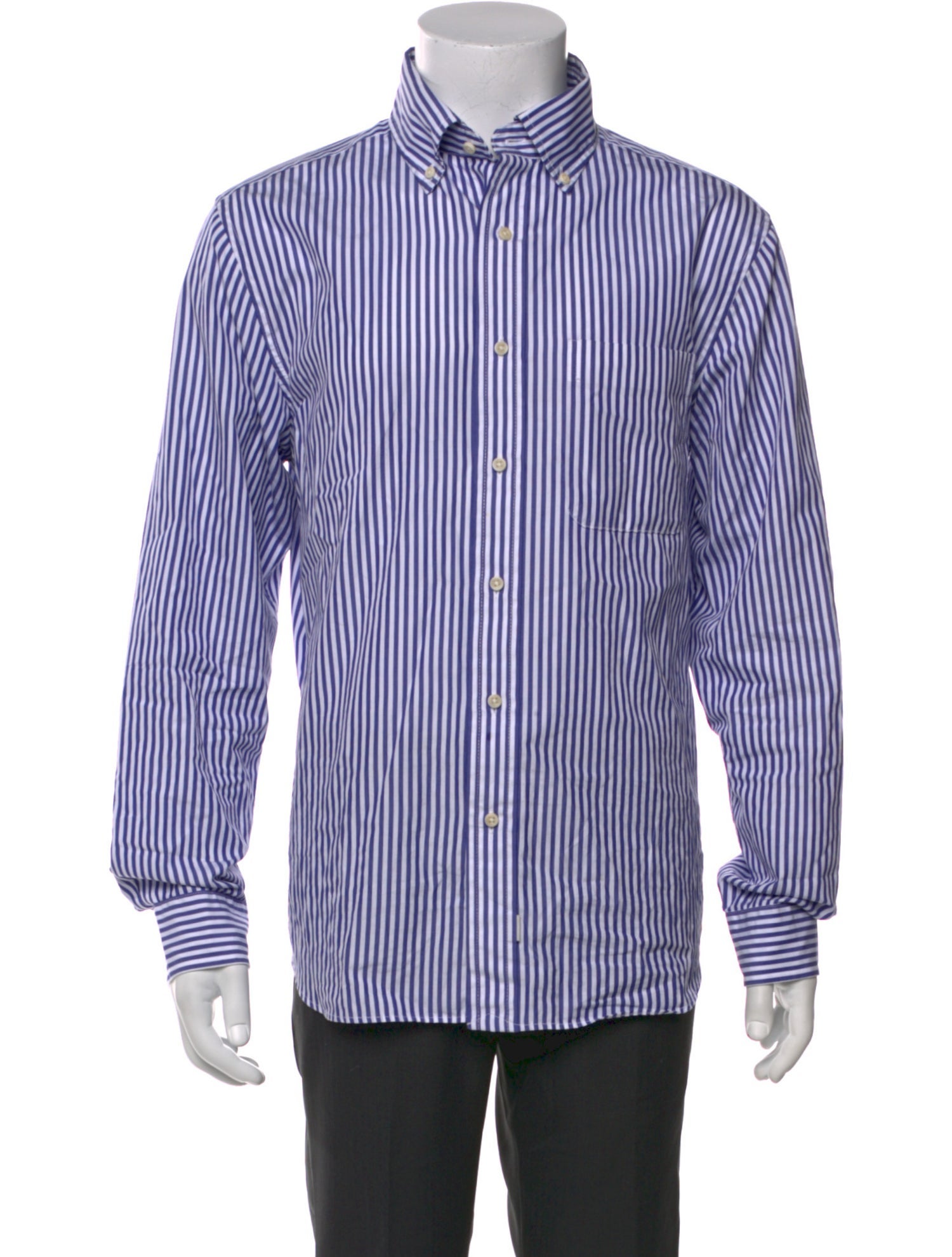 AYR Striped Long Sleeve Dress Shirt